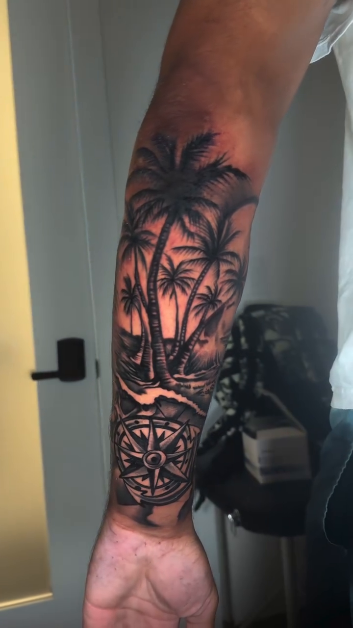Tattoo by @broken_tattz β realism, black_and_grey