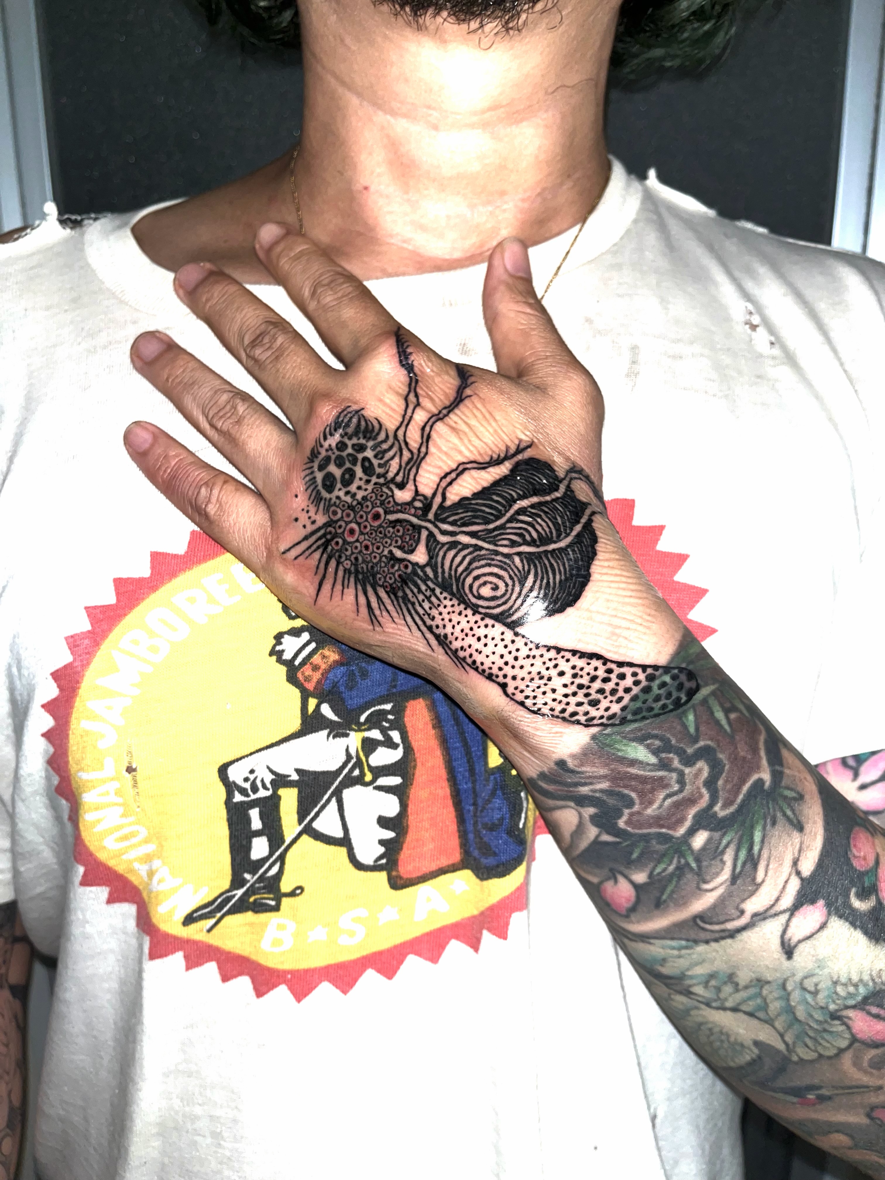 Tattoo by @ssssssssssim5 — dotwork