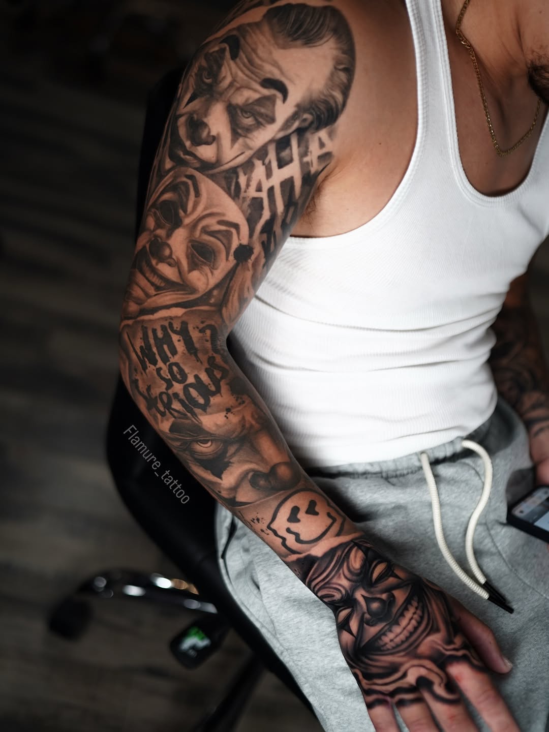 Tattoo by @flamure_tattoo β black_and_grey, realism
