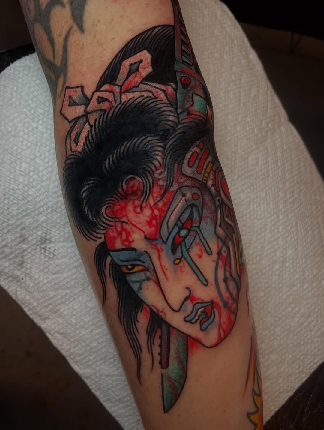 Tattoo by @matty_esswein — neo_traditional, realism