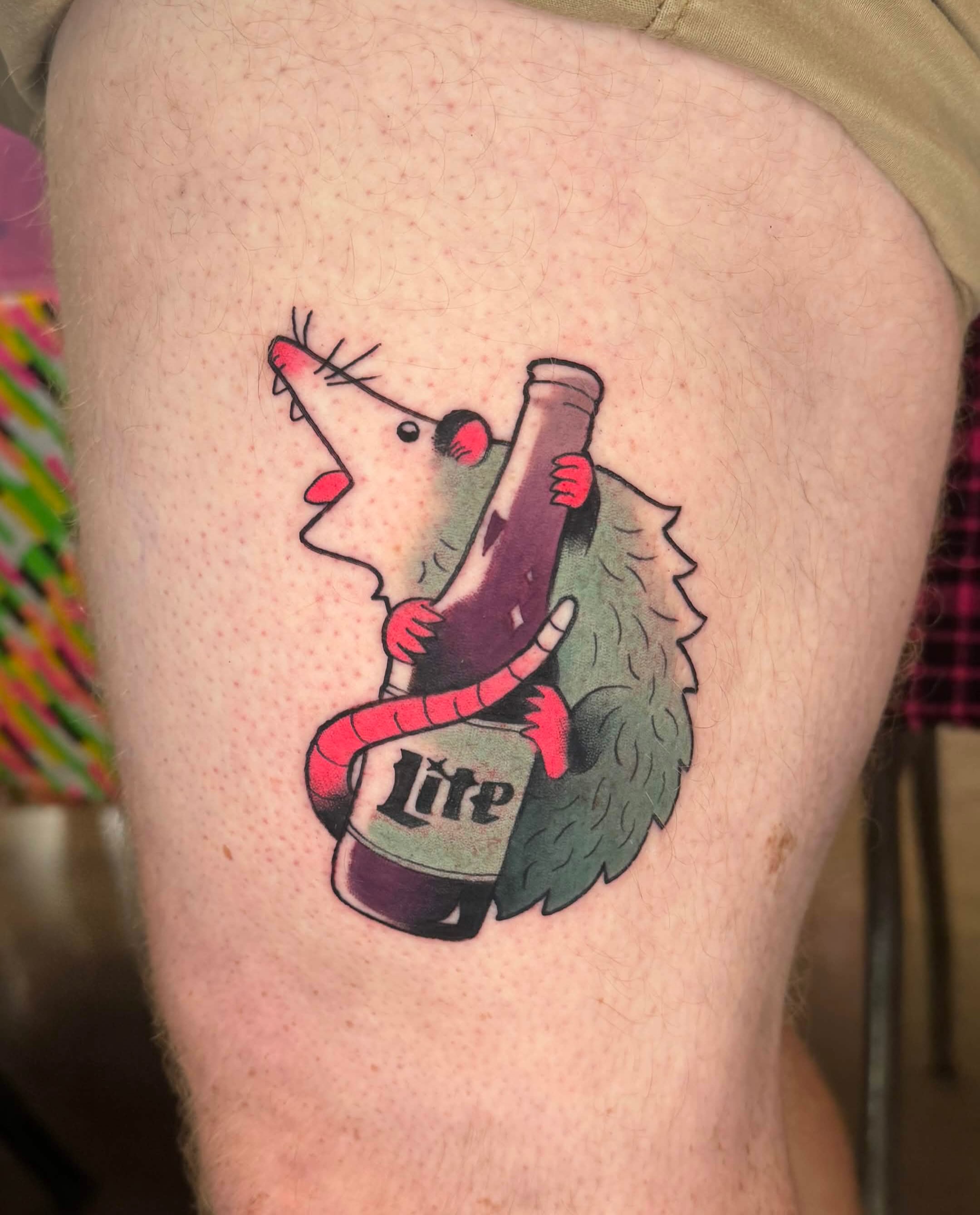 Tattoo by @carrion.beetle — american_traditional