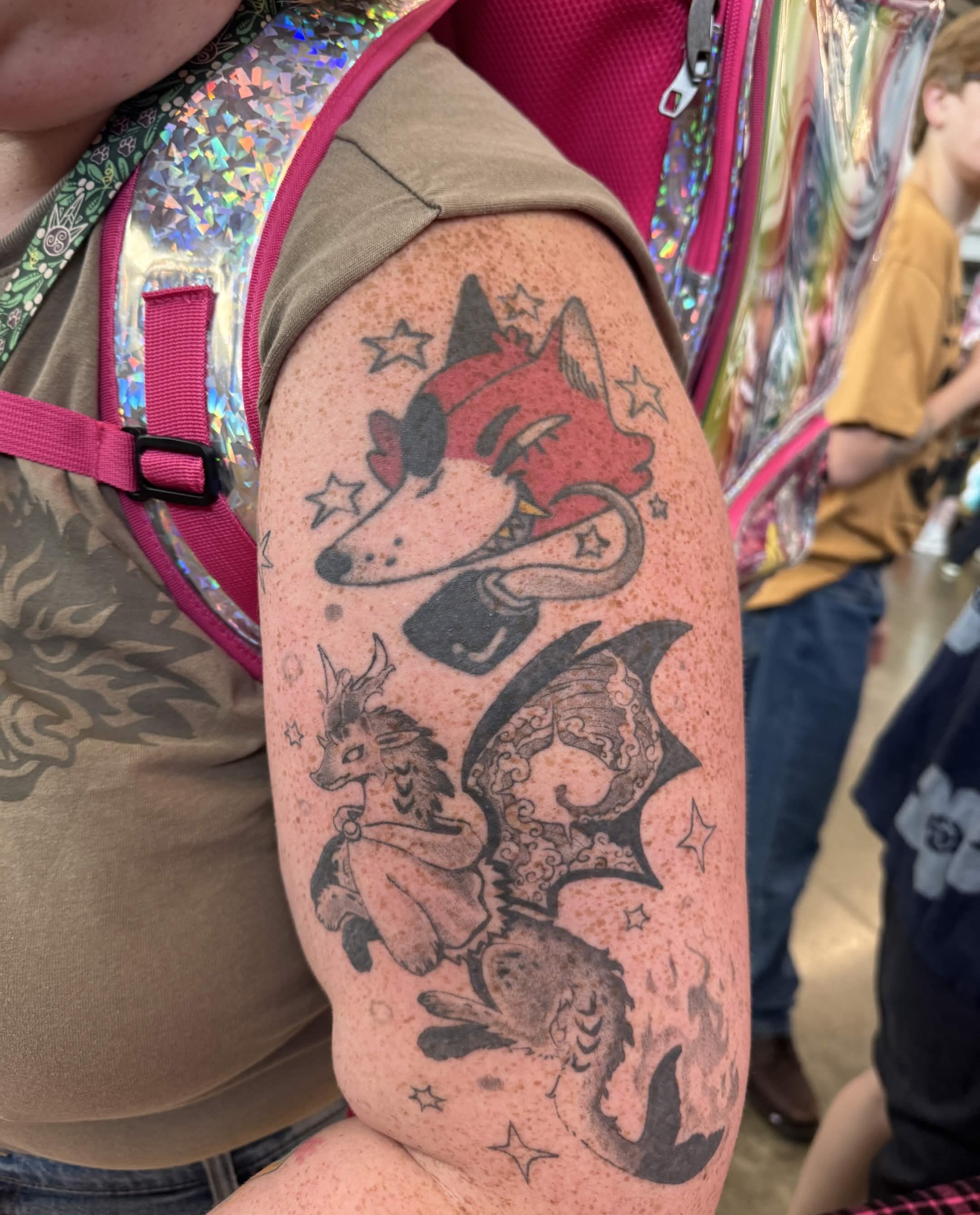 Tattoo by @carrion.beetle — black_and_grey
