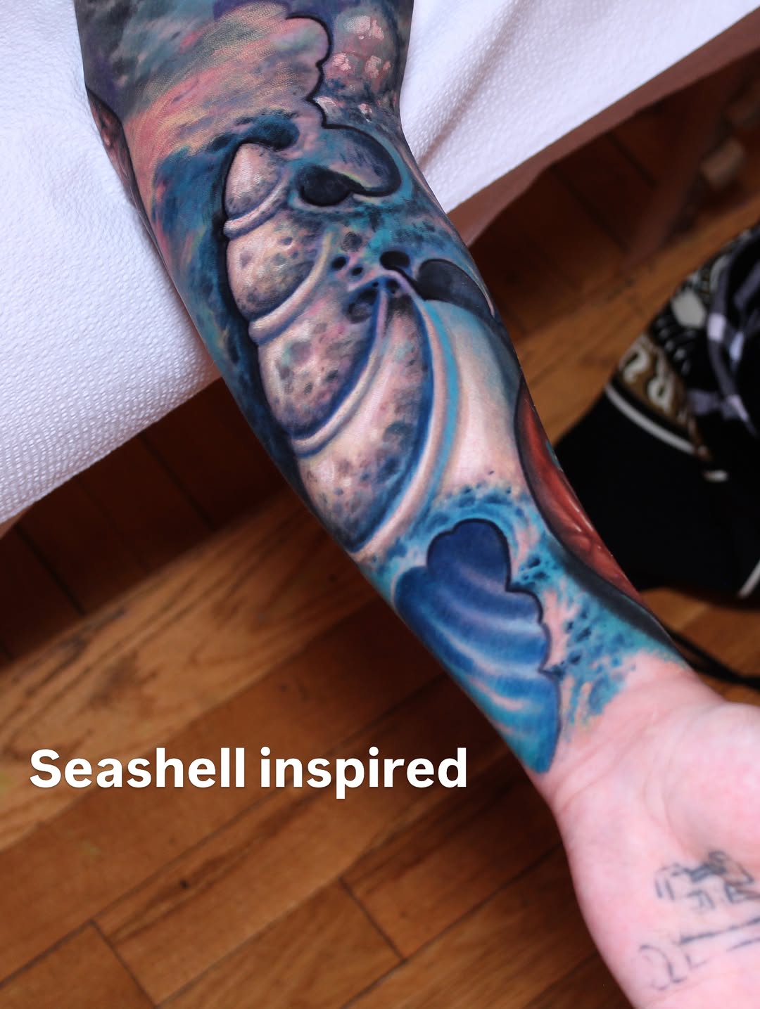 Tattoo by @tymcewen โ realism, trash_polka