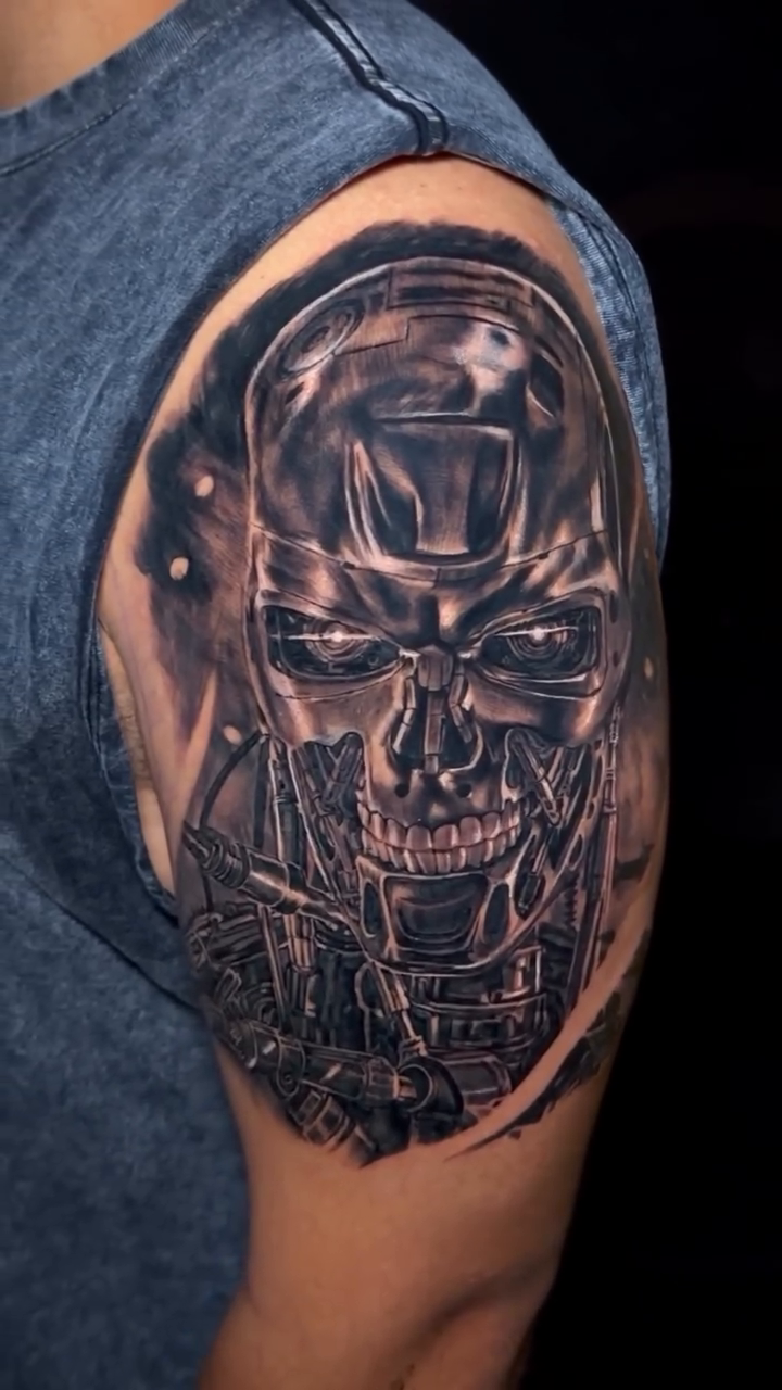Tattoo by @brandonsommerstattoo — realism, dark_realism