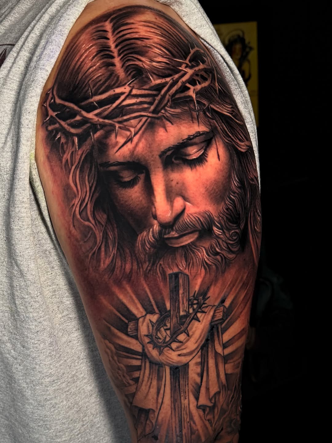 Tattoo by @tattedbyhood — realism, black_and_grey
