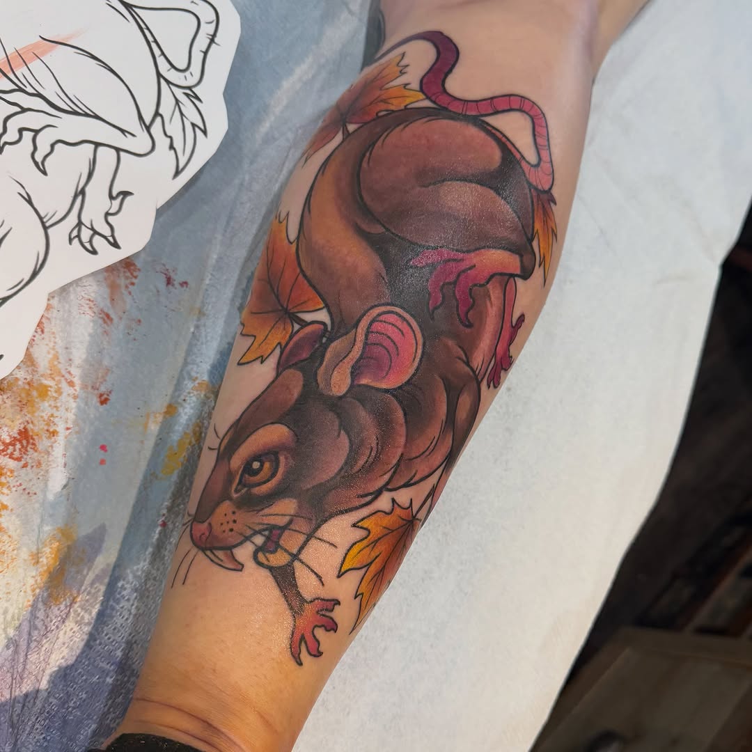 Tattoo by @coryhaberman — new_school