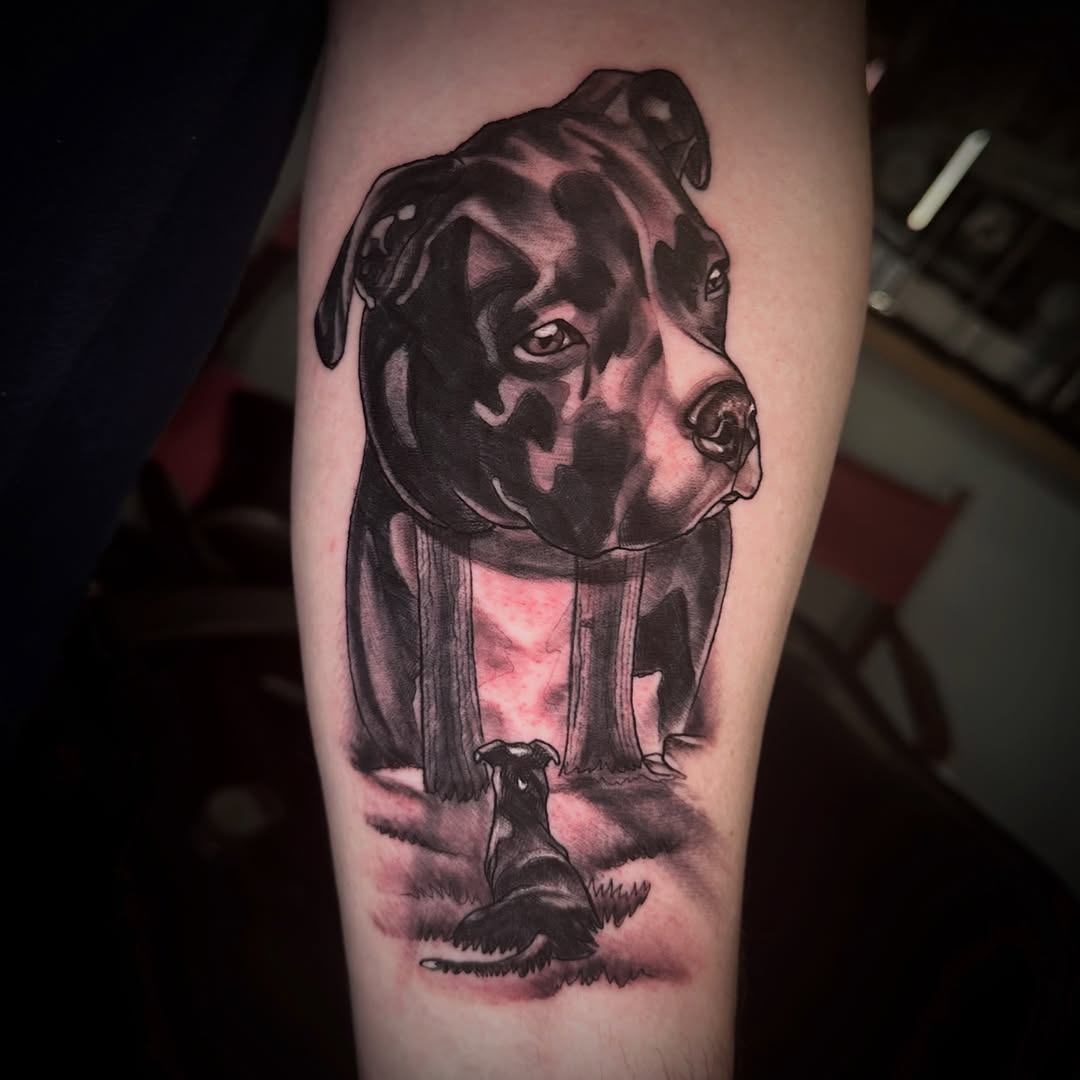 Tattoo by @coryhaberman — realism, black_and_grey