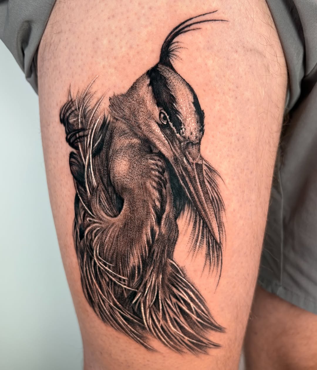 Tattoo by @laneybtattoos — realism, dotwork