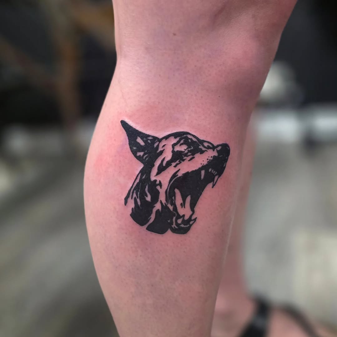 Tattoo by @tatsbykyra1 โ blackwork