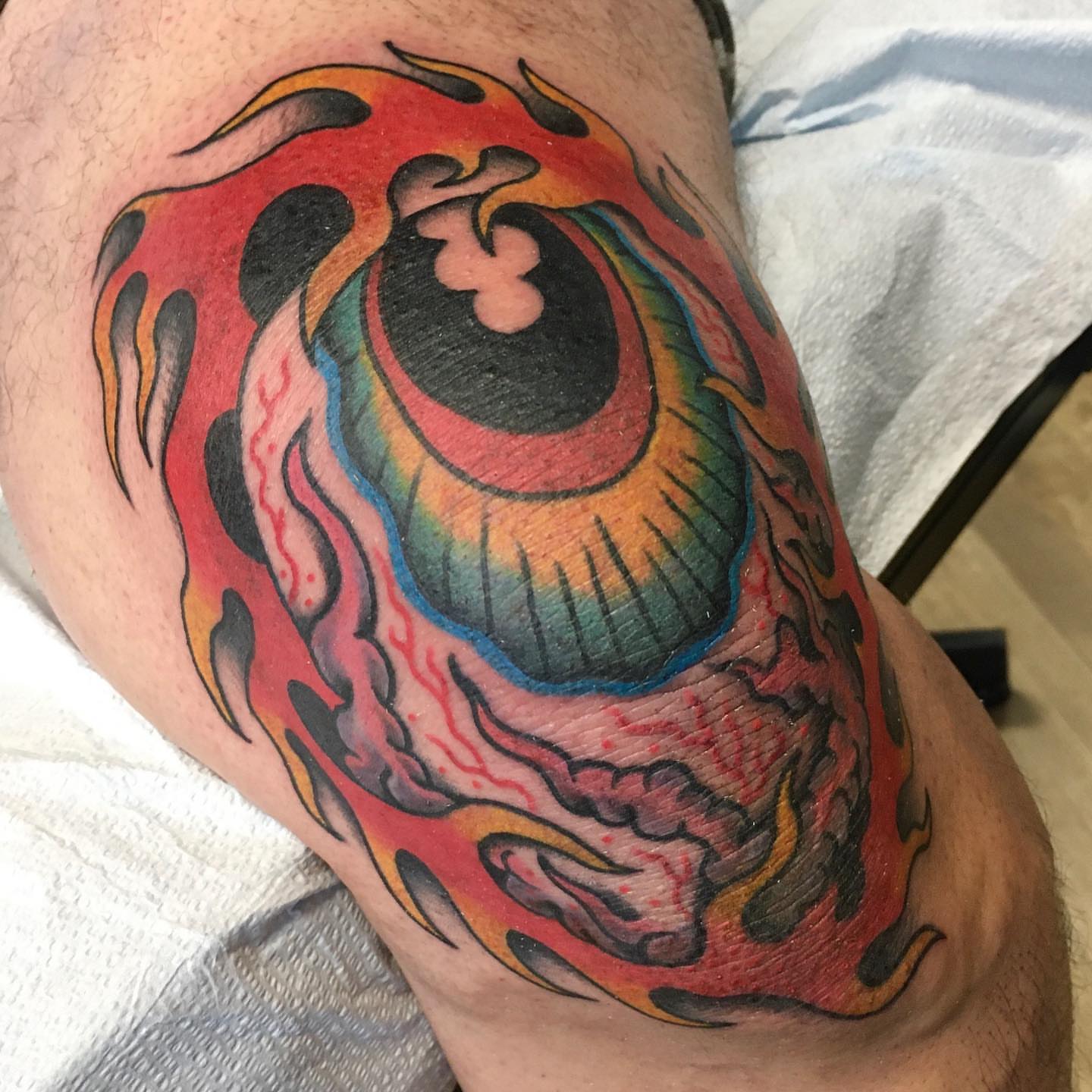 Tattoo by @marcpellantattoo — new_school