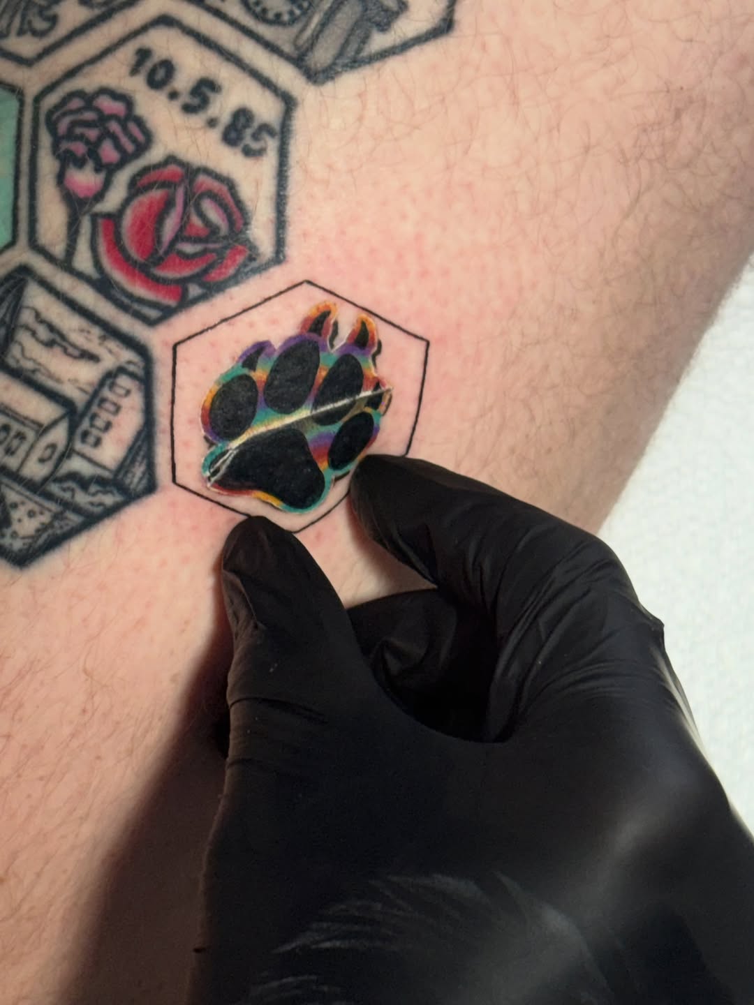 Tattoo by @exzavior__ โ blackwork, geometric