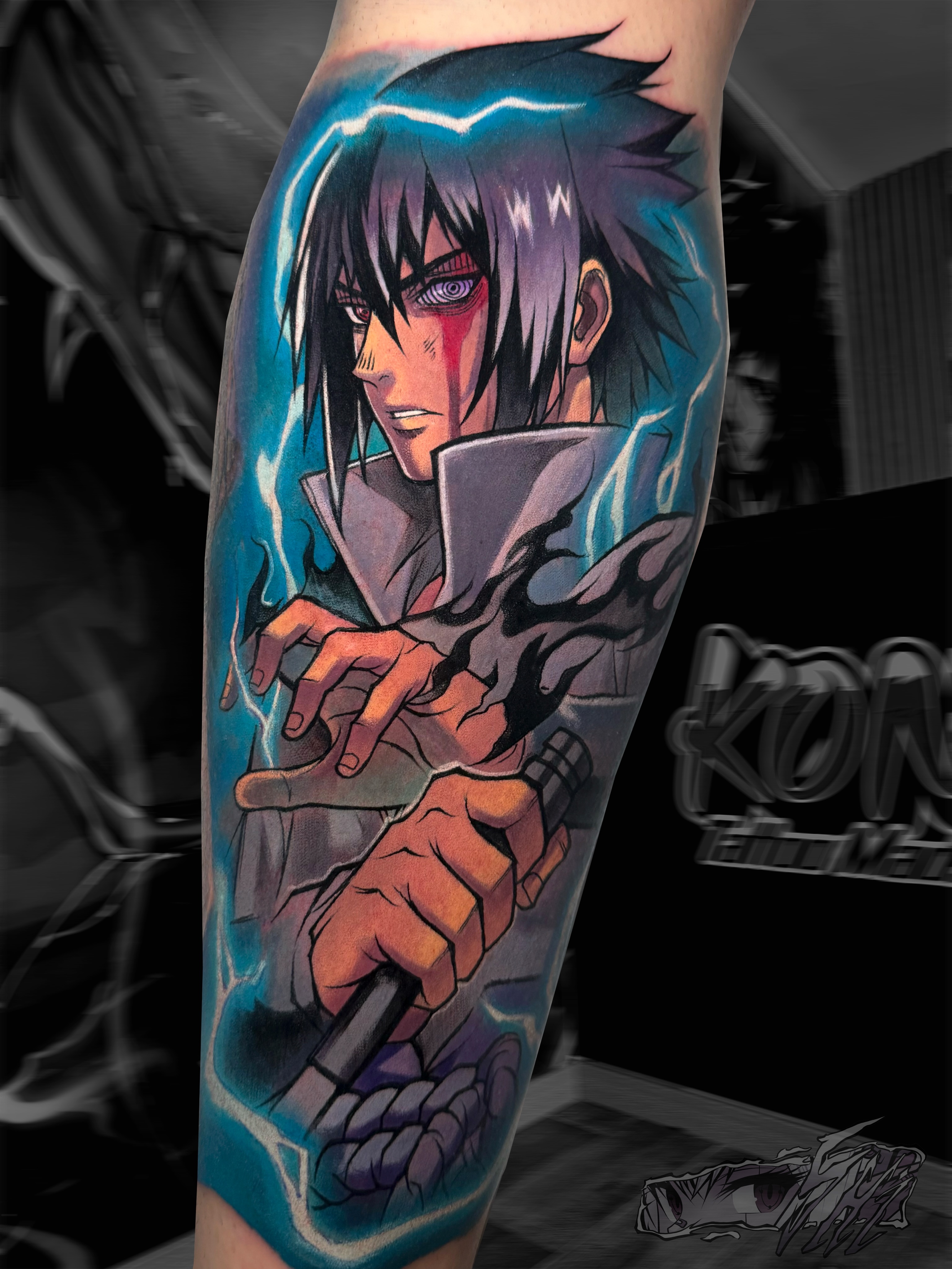 Tattoo by @ivanpelegrinmedina — anime