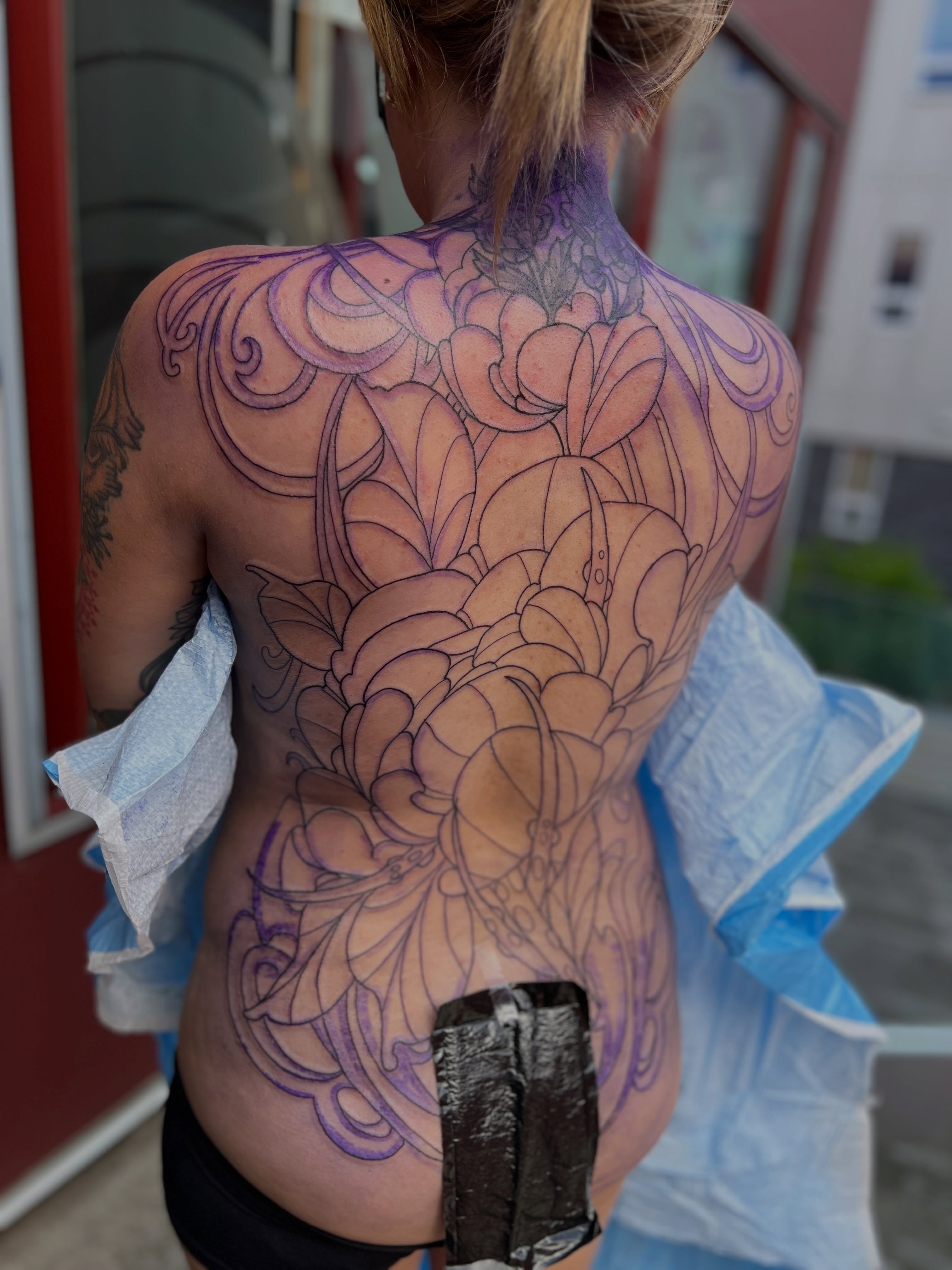 Tattoo by @artdoctortattoo — black_and_grey