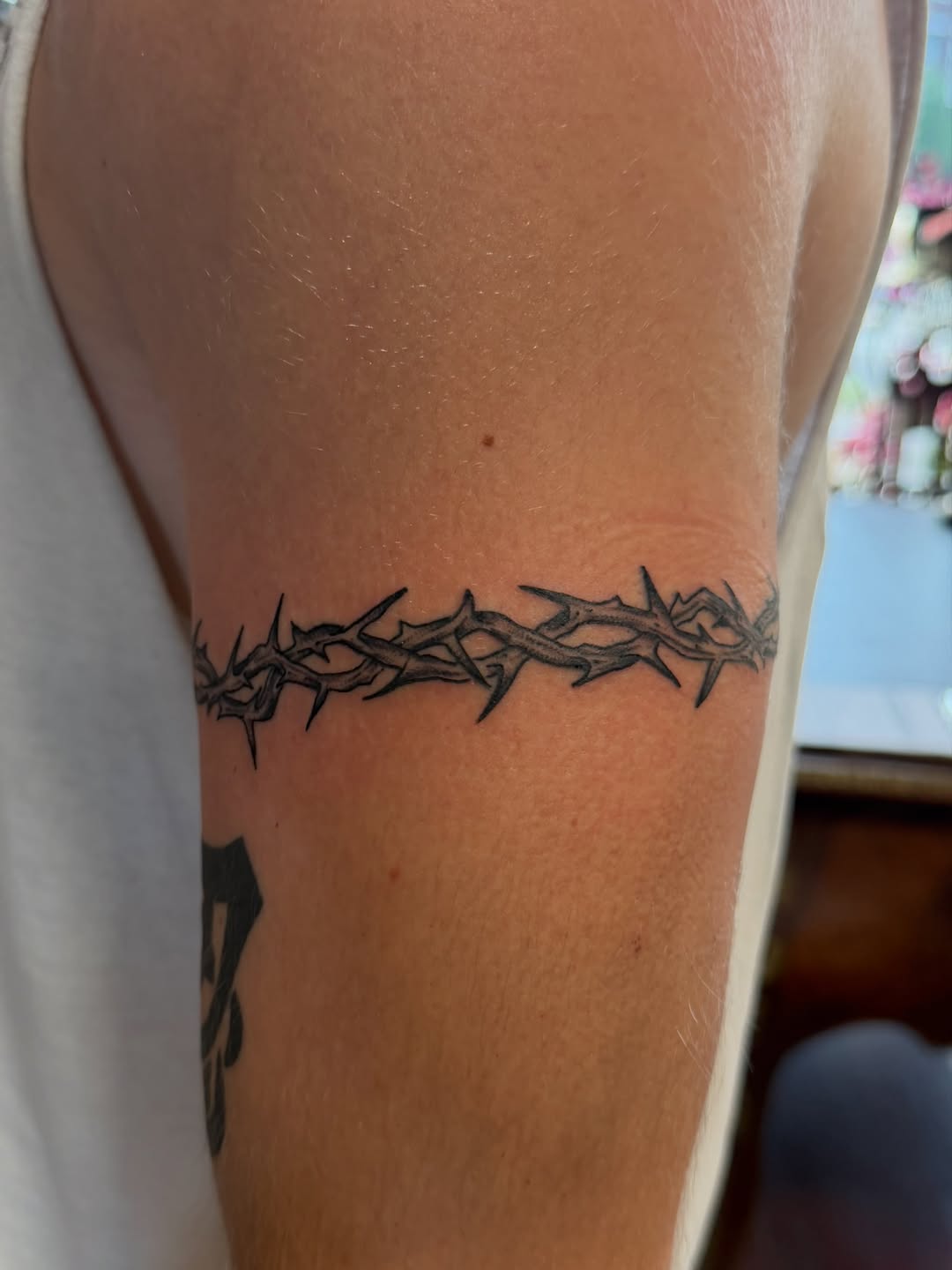 Tattoo by @evanvtattoos — black_and_grey, fine_line