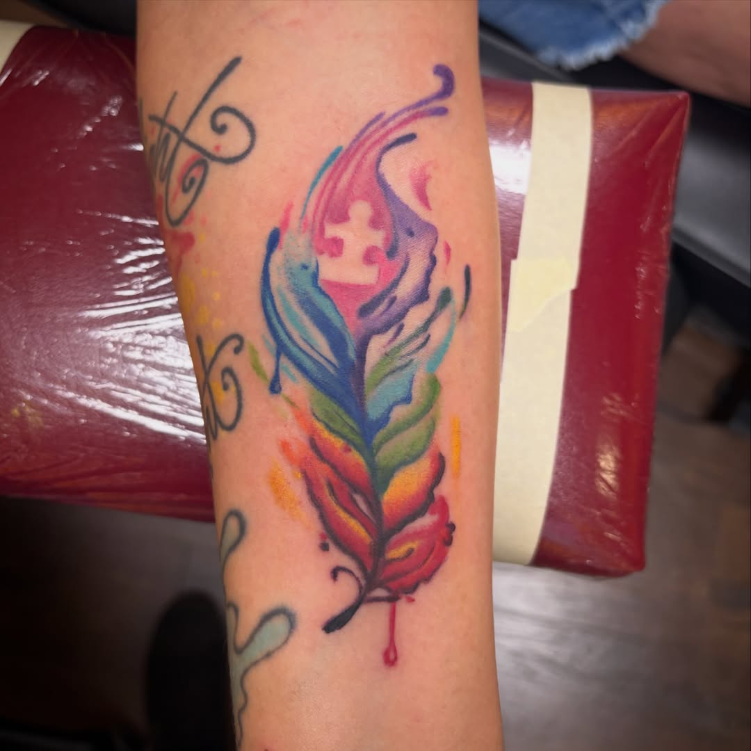 Tattoo by @danny335tattoos β watercolor