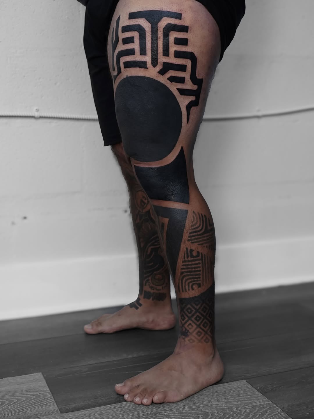 Tattoo work at Knoxville Tattoo Convention