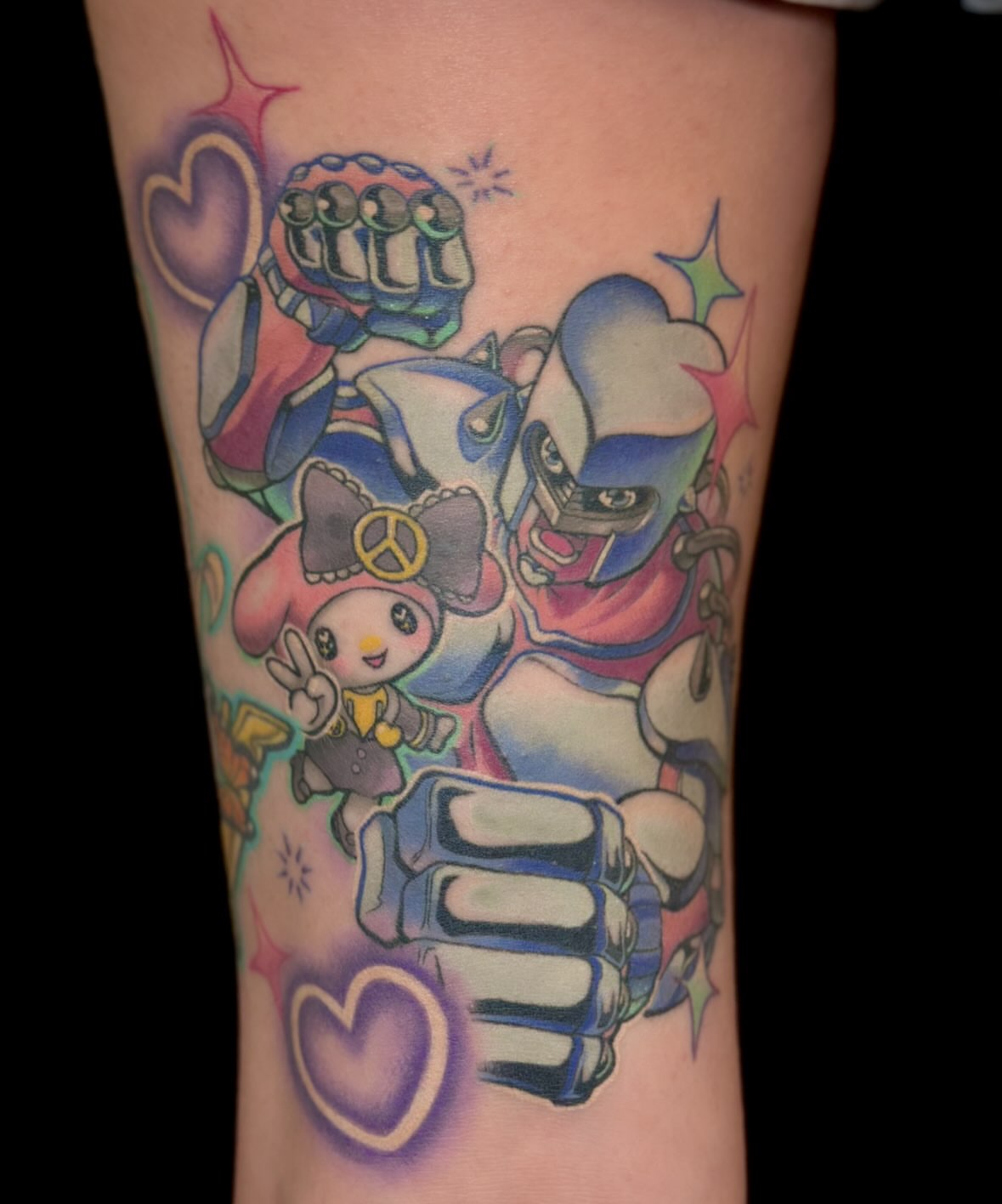 Tattoo by @jerritattoos — anime