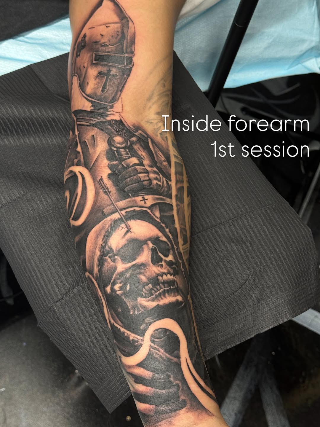 Tattoo by @heavyhitterbam — realism, dark_realism
