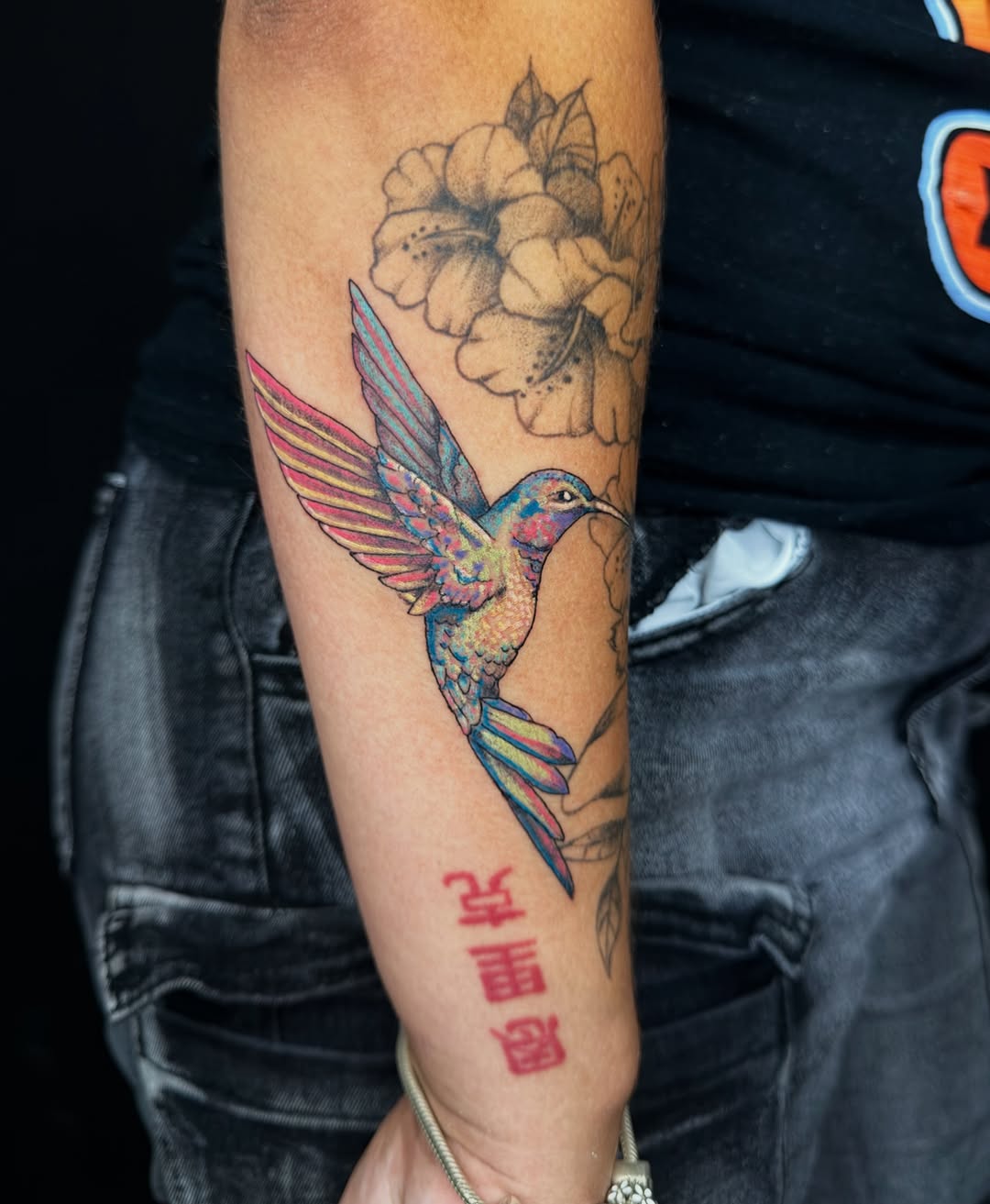 Tattoo by @dy3tatts โ watercolor