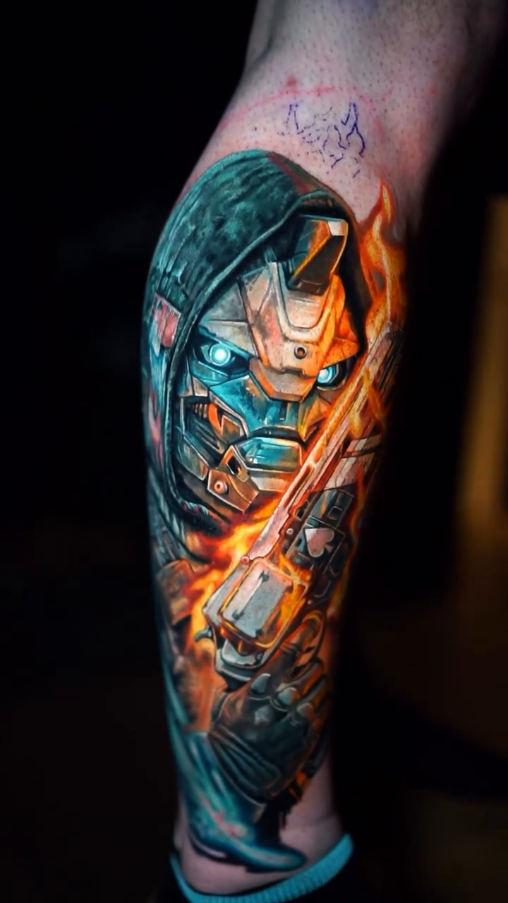 Tattoo by @peterhilgersart — realism, dark_realism