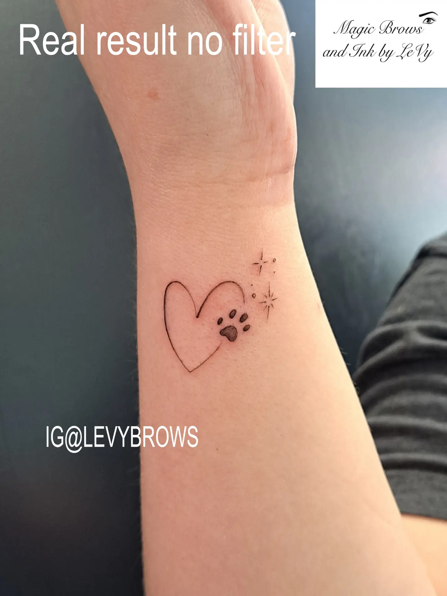 Tattoo by @levybrows — fine_line