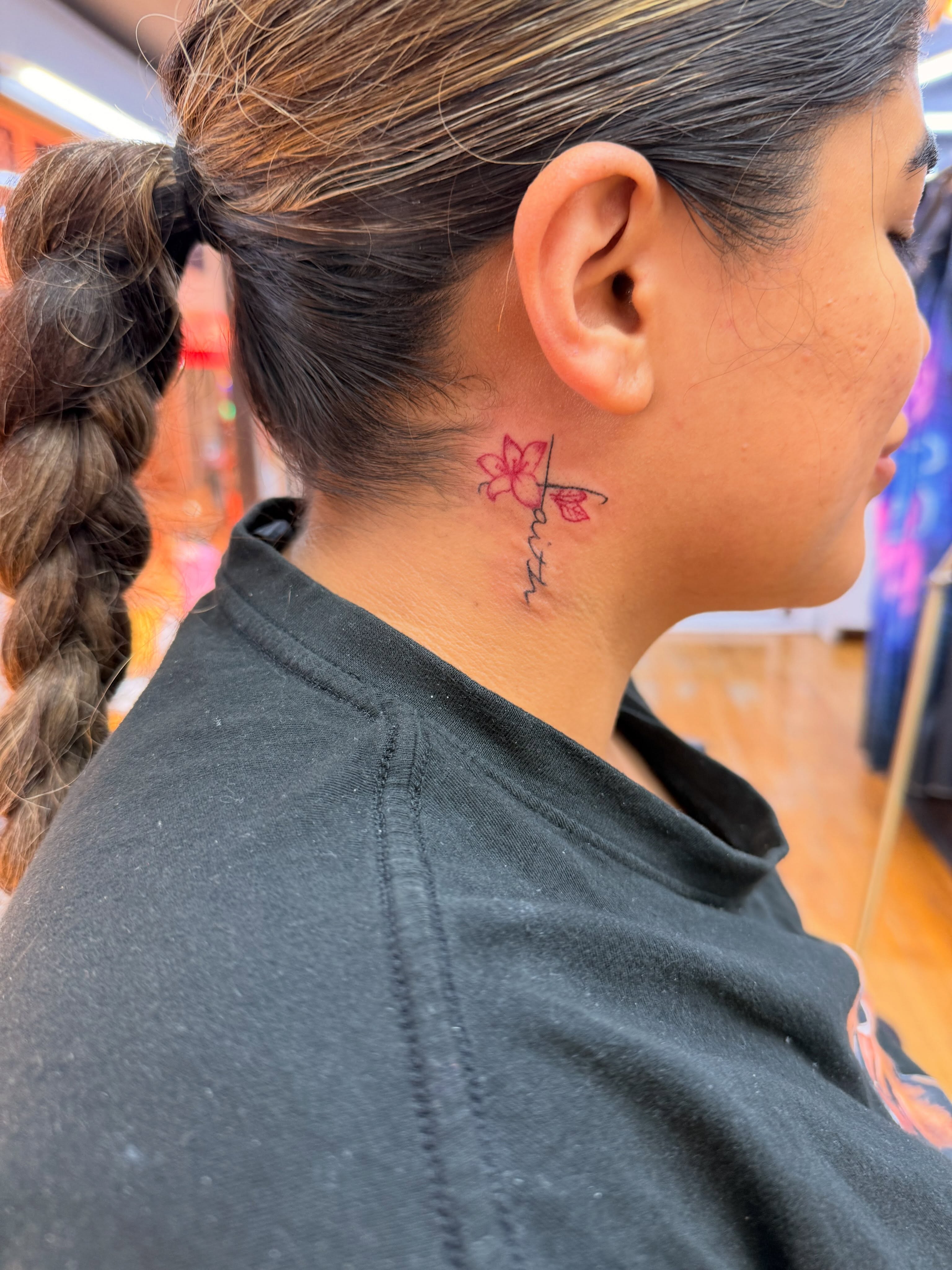 Tattoo by @inked_by_parisapple — dotwork