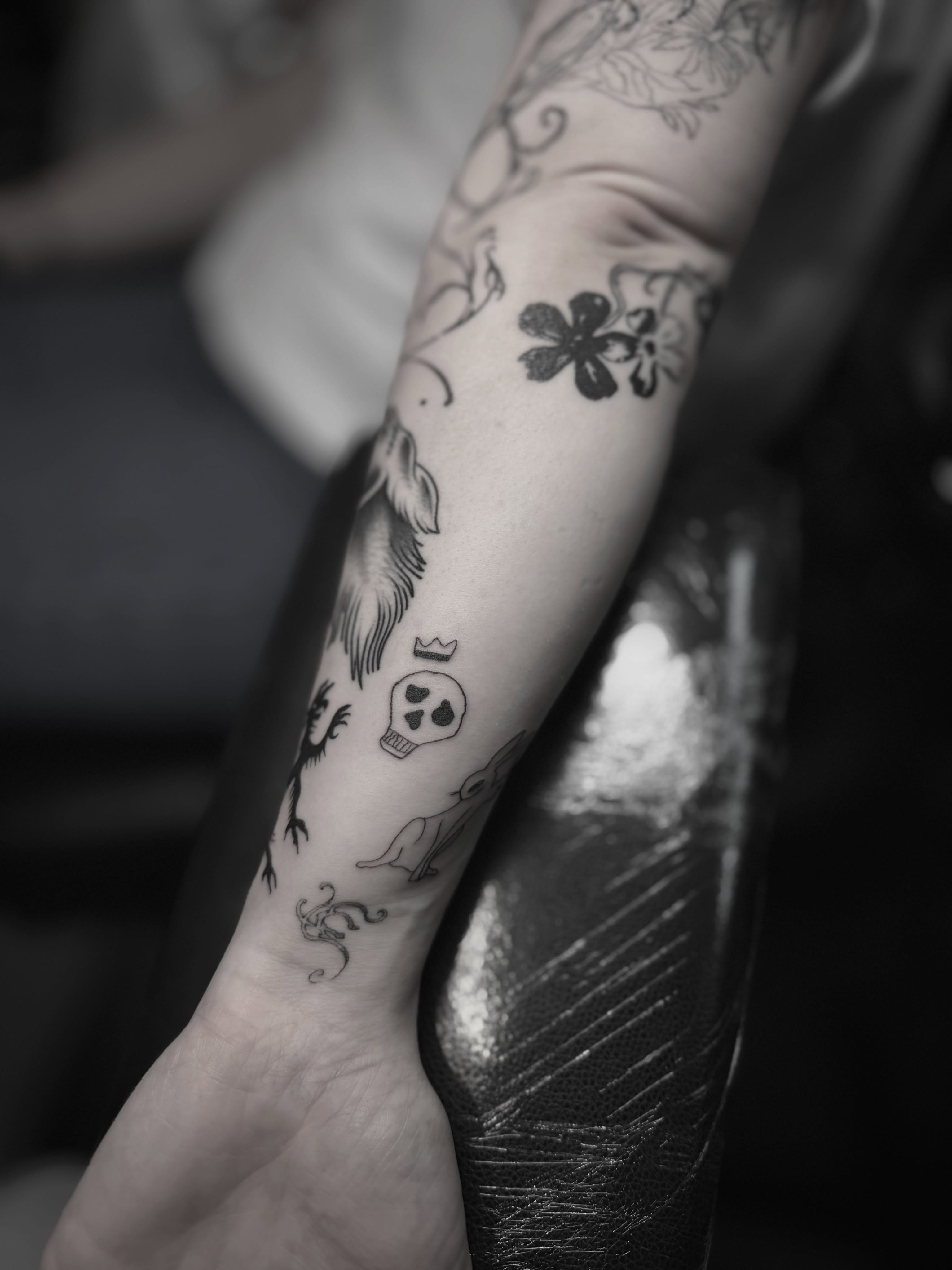 Tattoo by @oliversoames β black_and_grey