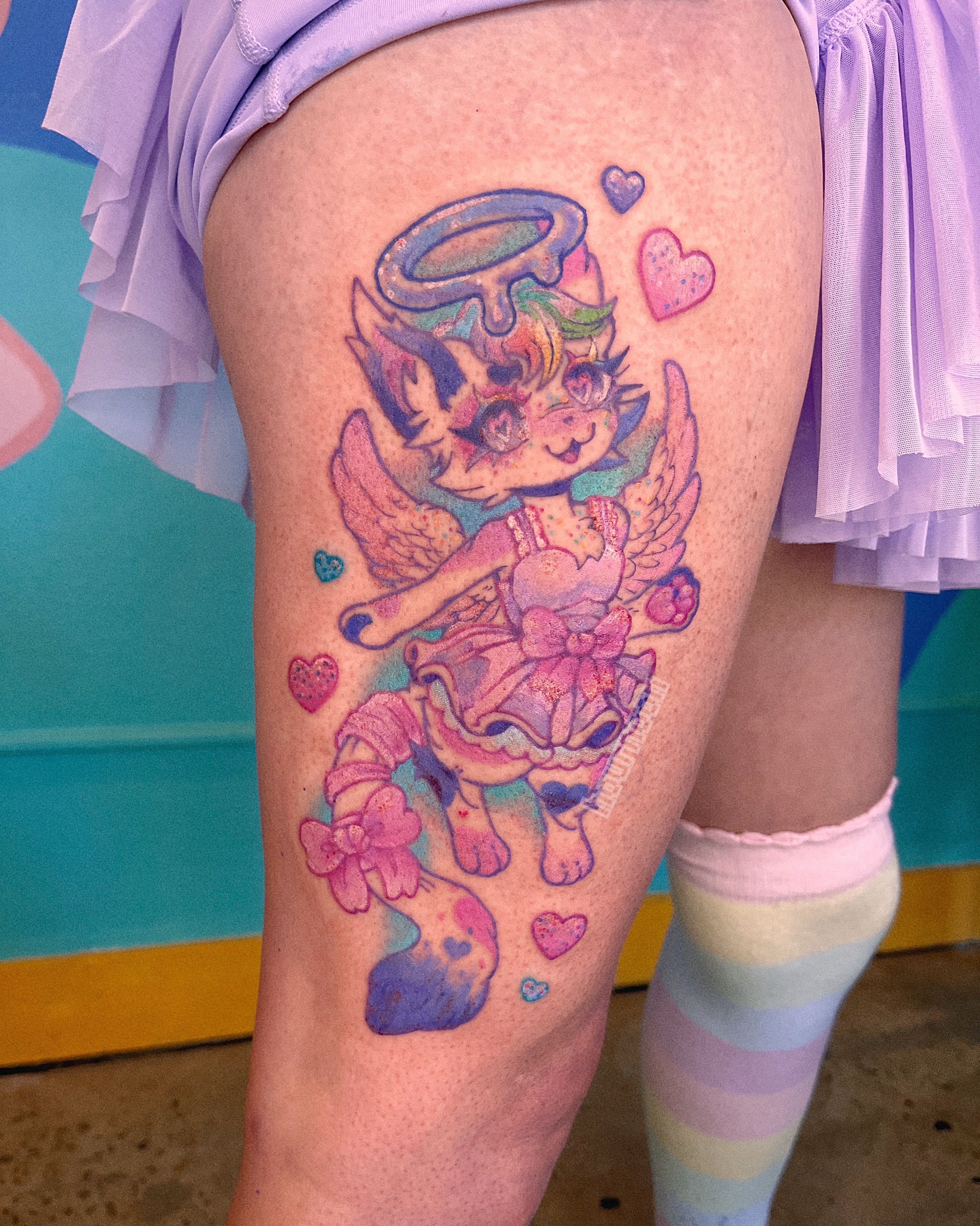 Tattoo by @hournoon β new_school, illustrative