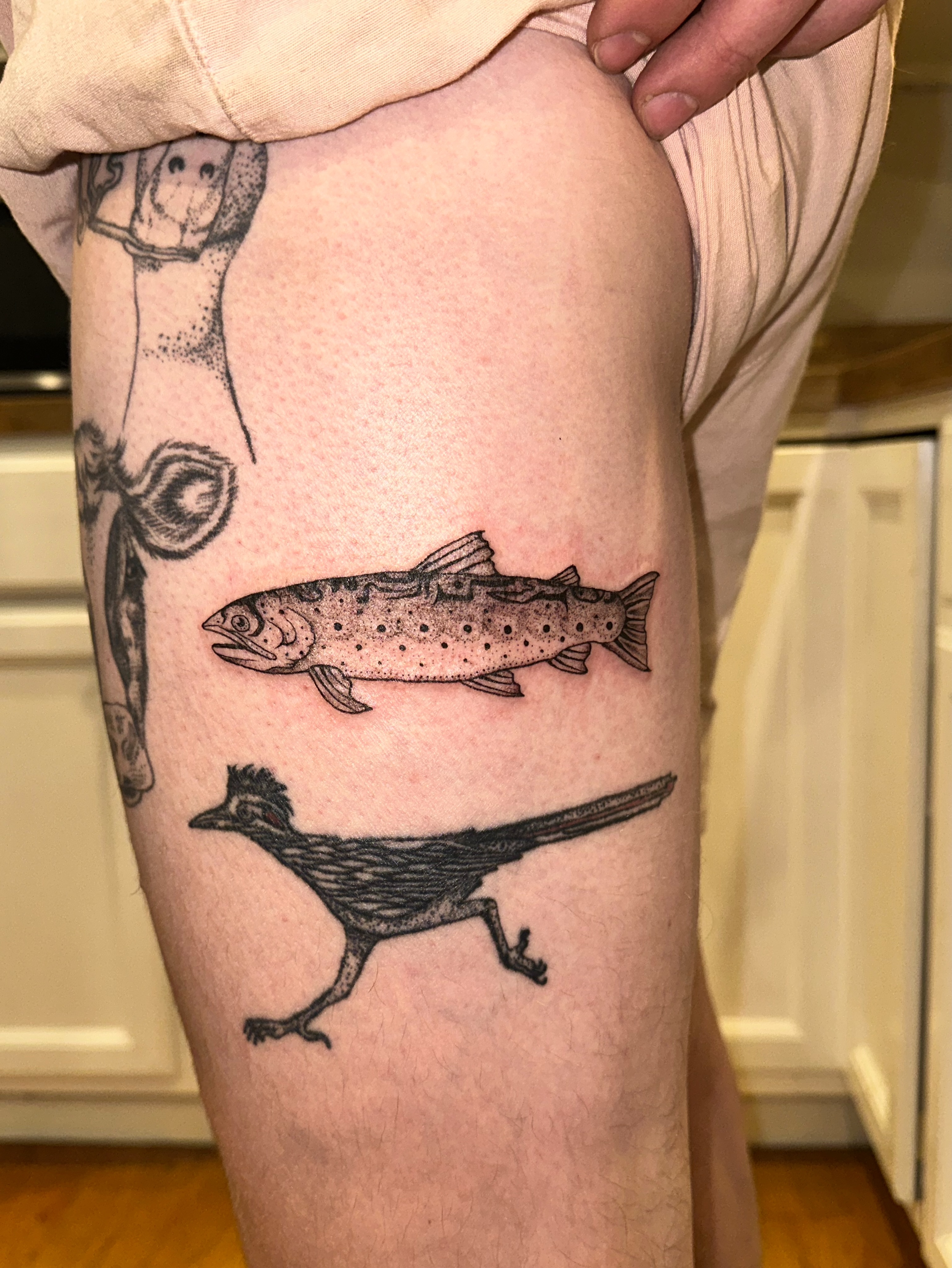 Tattoo by @gnarlaur_tattoos — dotwork, realism