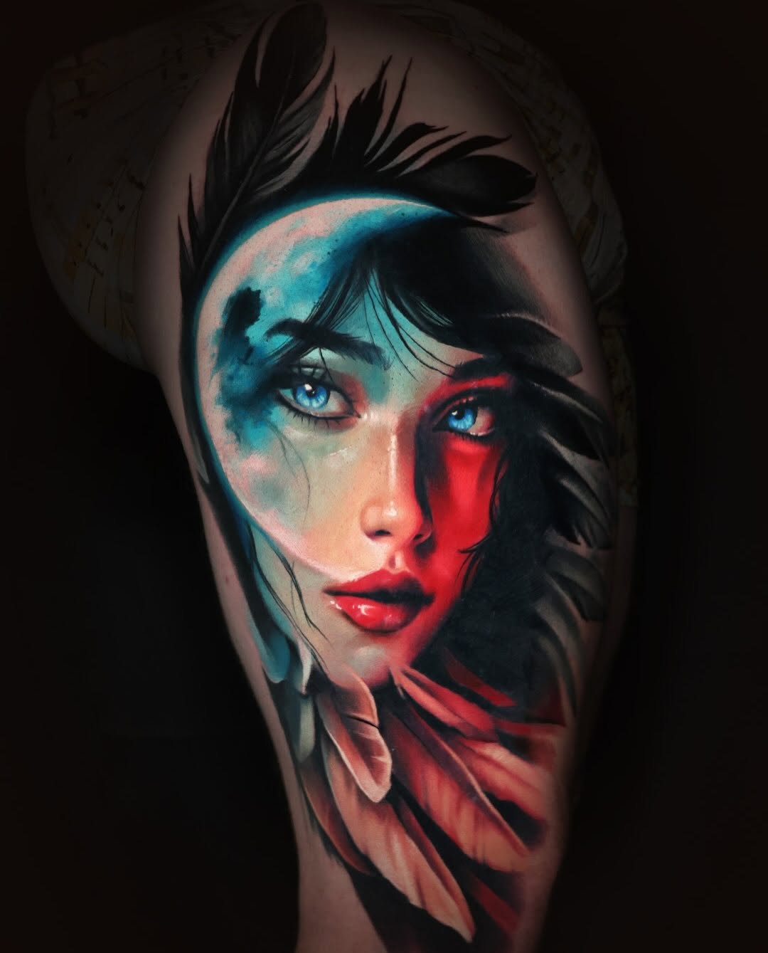 Tattoo by @maryssaannetattoo — realism, dark_realism