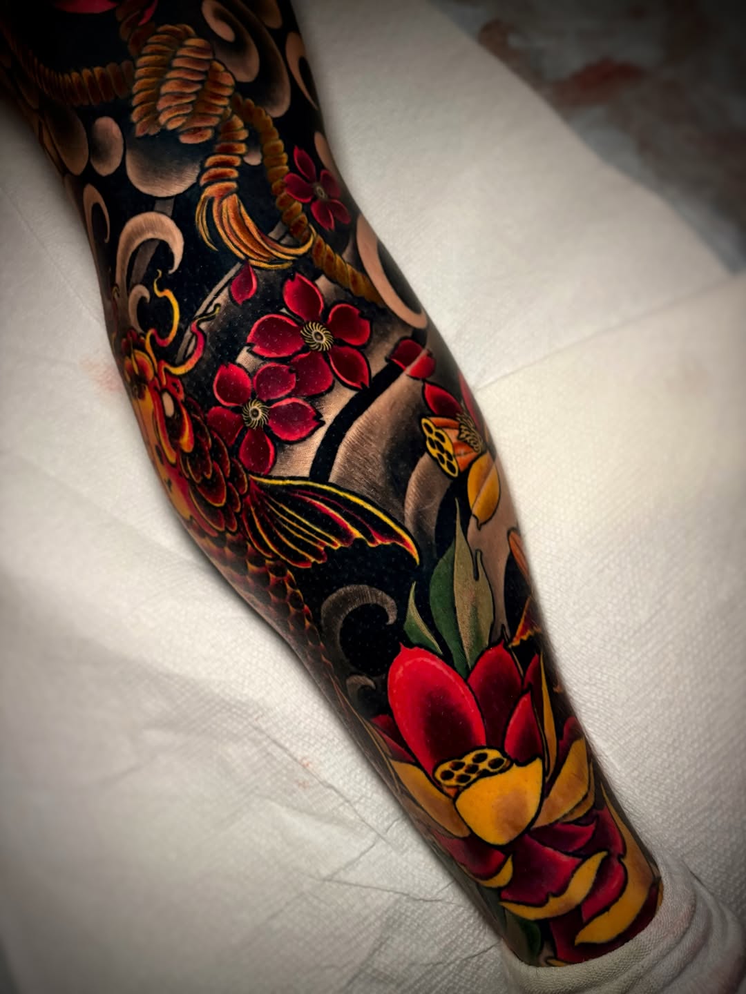 Tattoo by @jeffsaunderstattoo β japanese_irezumi