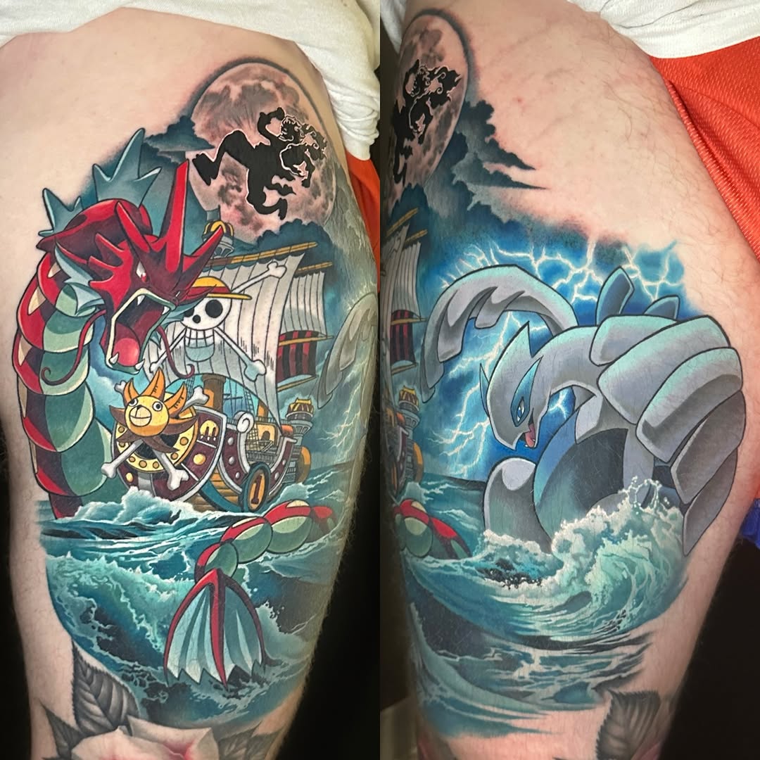 Tattoo by @chynnajade.tattoos — new_school, anime