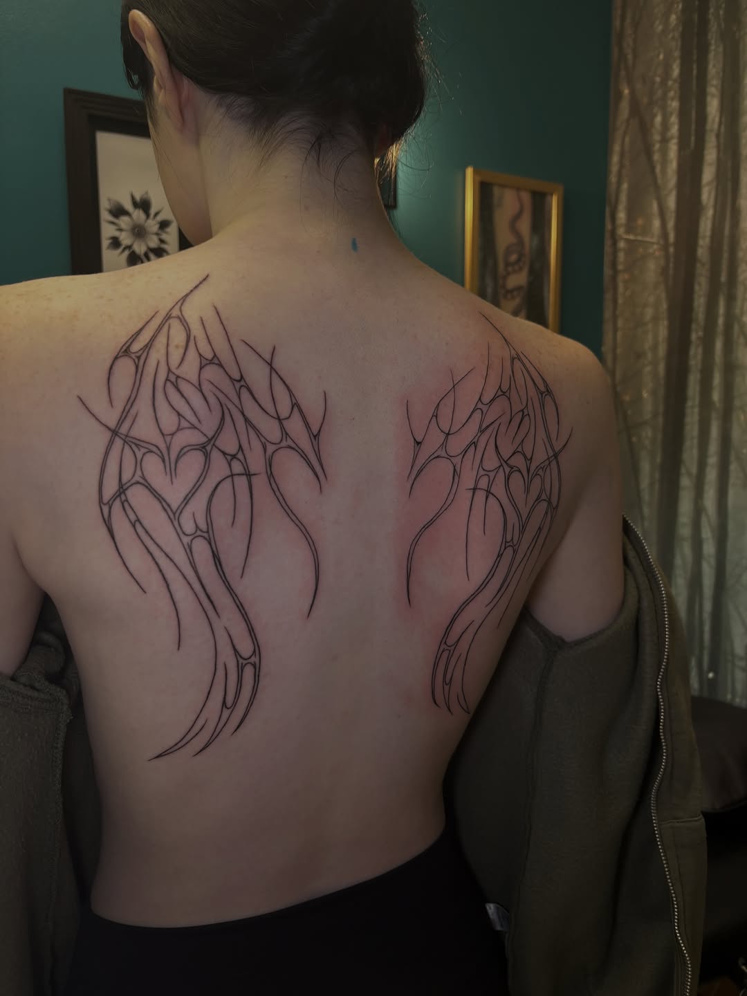 Tattoo by @alainabrooktats — fine_line, ornamental