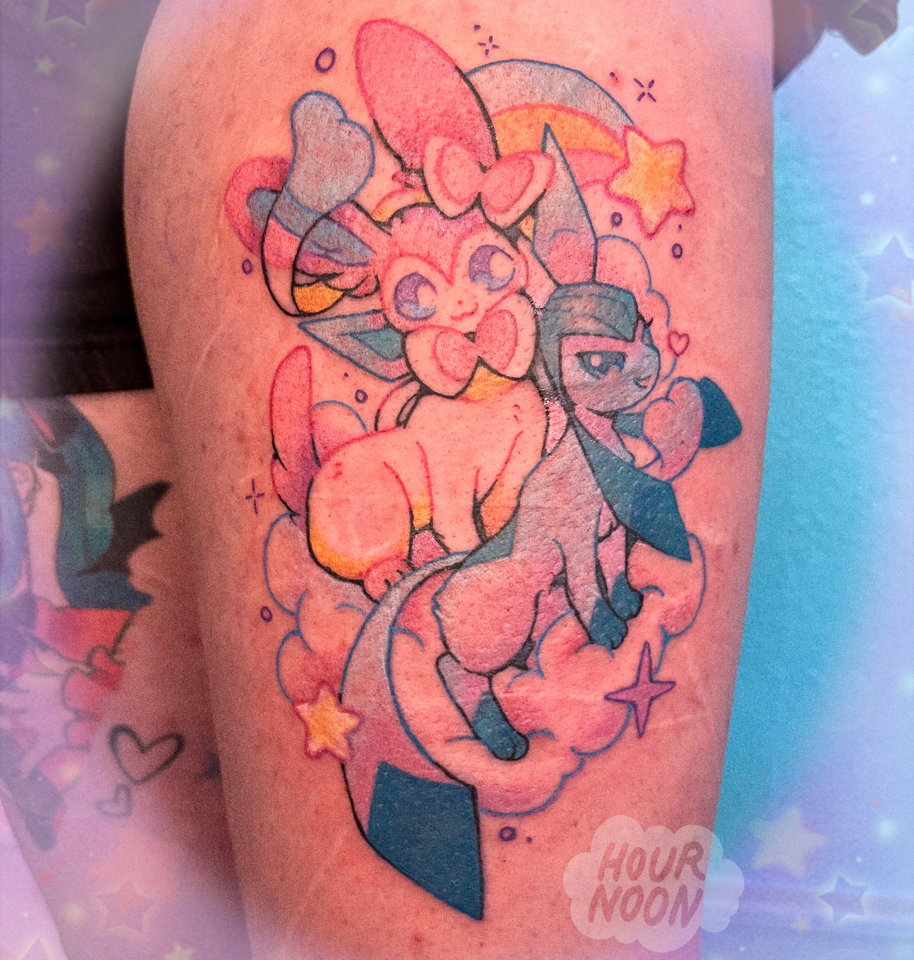 Tattoo by @hournoon β new_school, illustrative