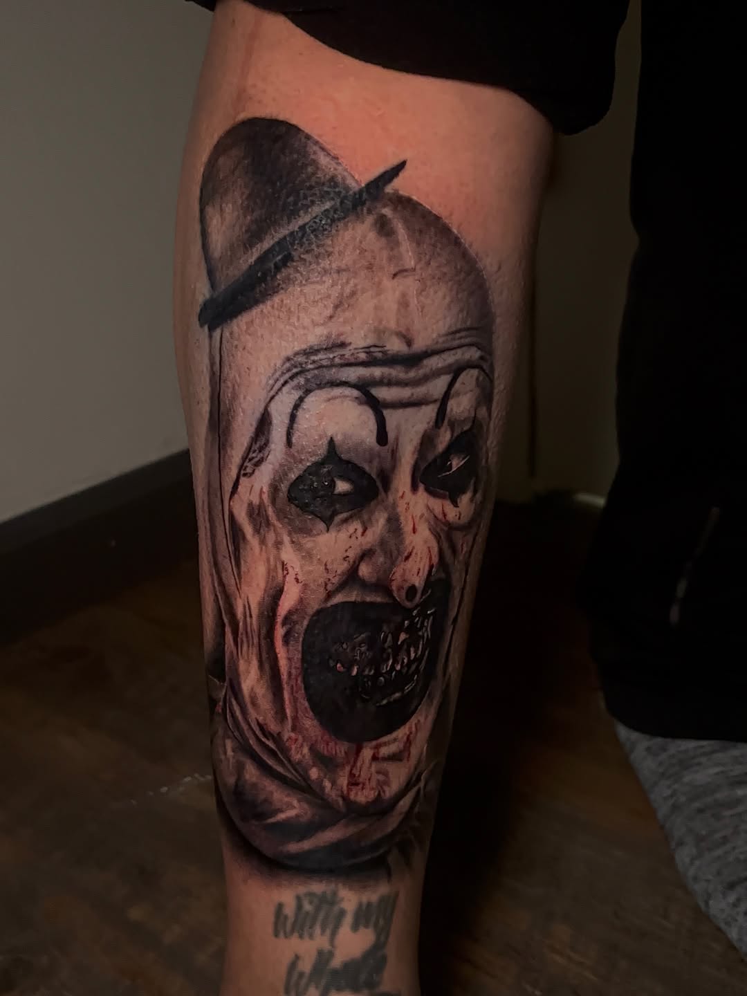 Tattoo by @therealtatbrat — realism, dark_realism