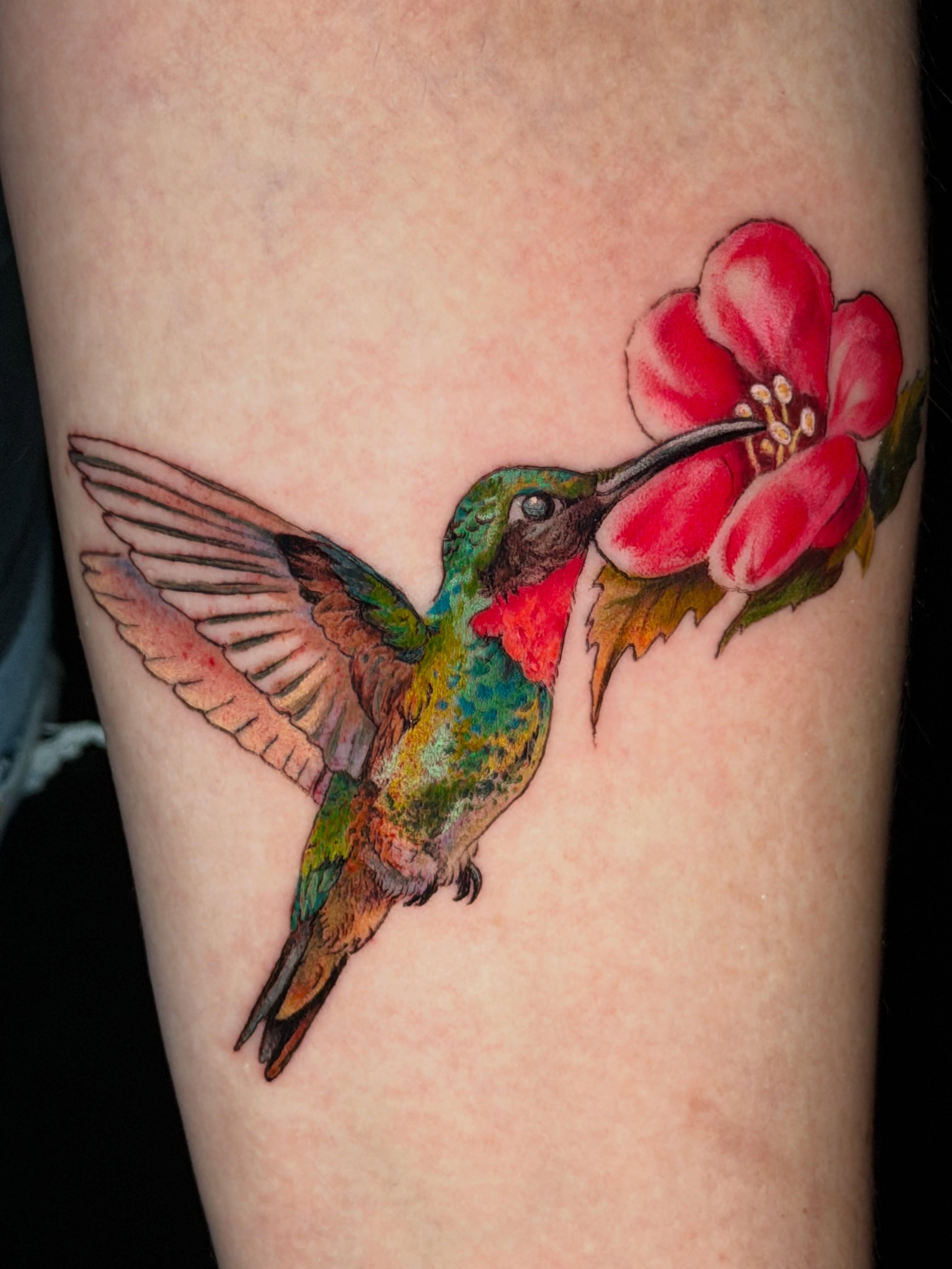 Tattoo by @sierrce — realism, watercolor