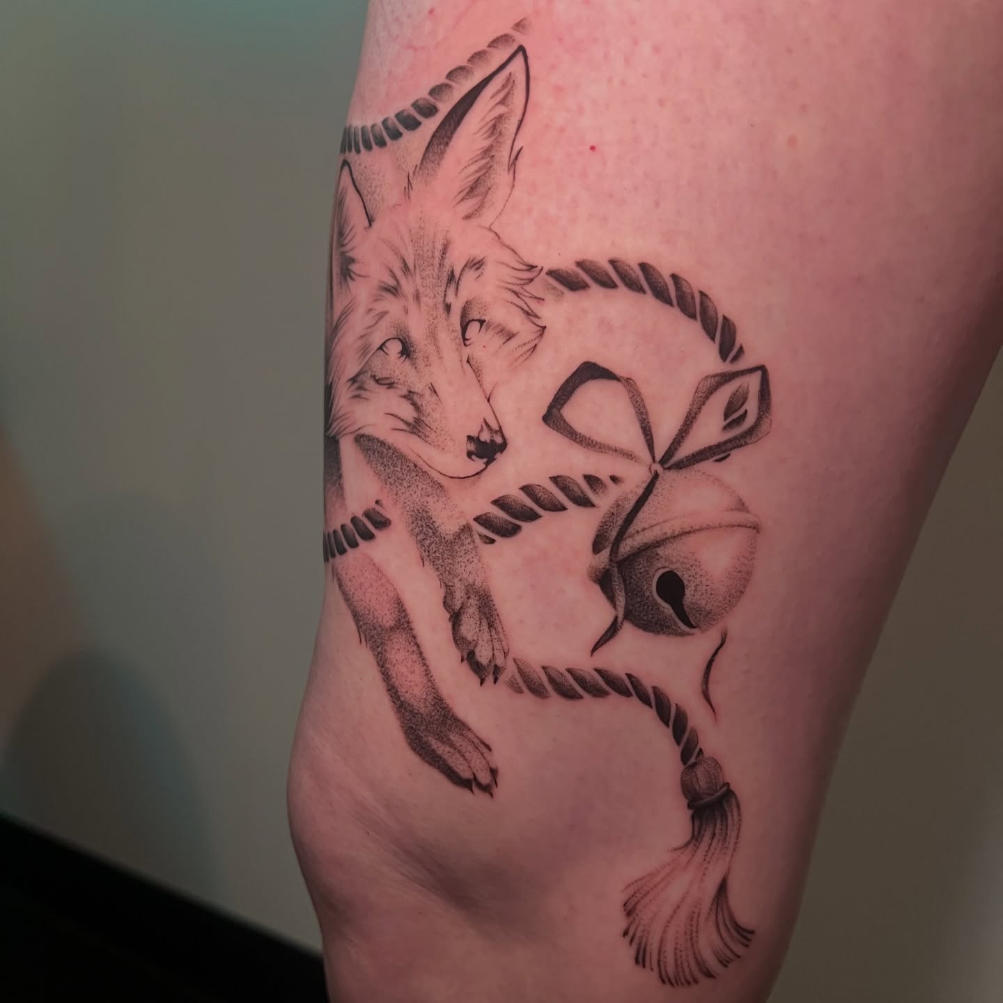 Tattoo by @smokesart — dotwork, realism