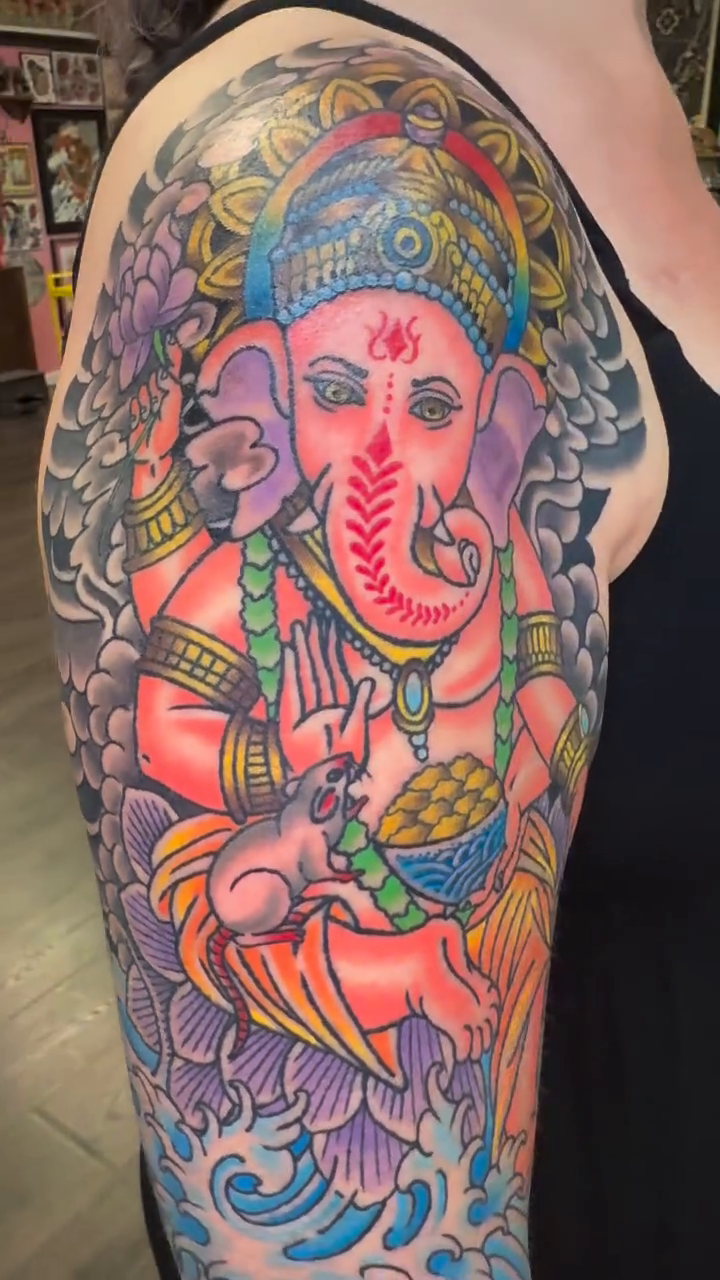 Tattoo by @codyhansontattoos — japanese_irezumi, neo_traditional