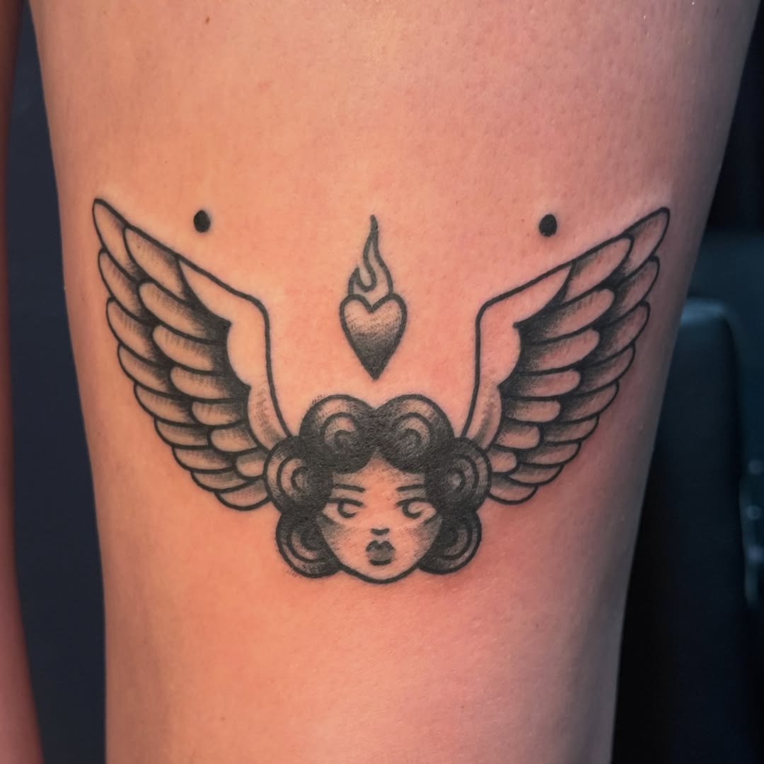 Tattoo by @traddymaddie — american_traditional