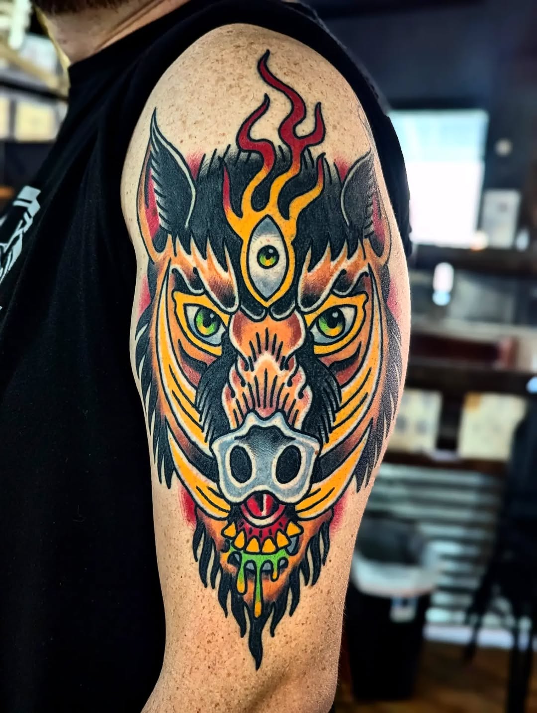 Tattoo by @ericwardtattoos — american_traditional
