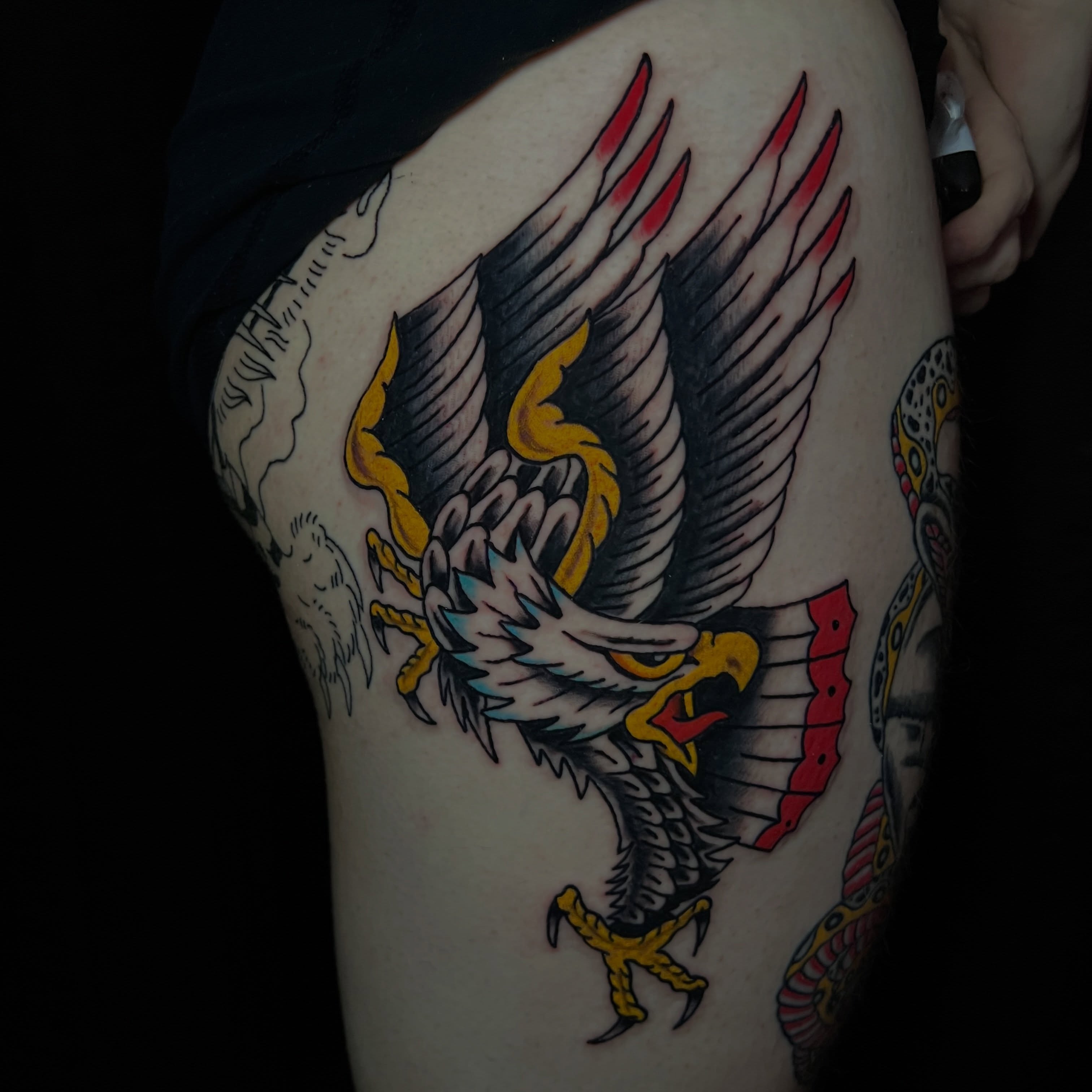 Tattoo by @mattlasses — american_traditional