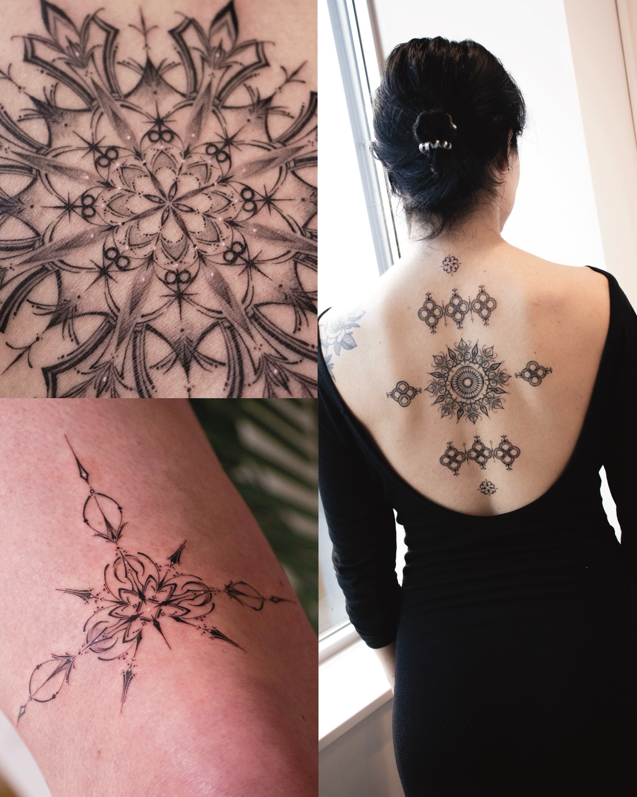 Tattoo by @sil_ornament — geometric