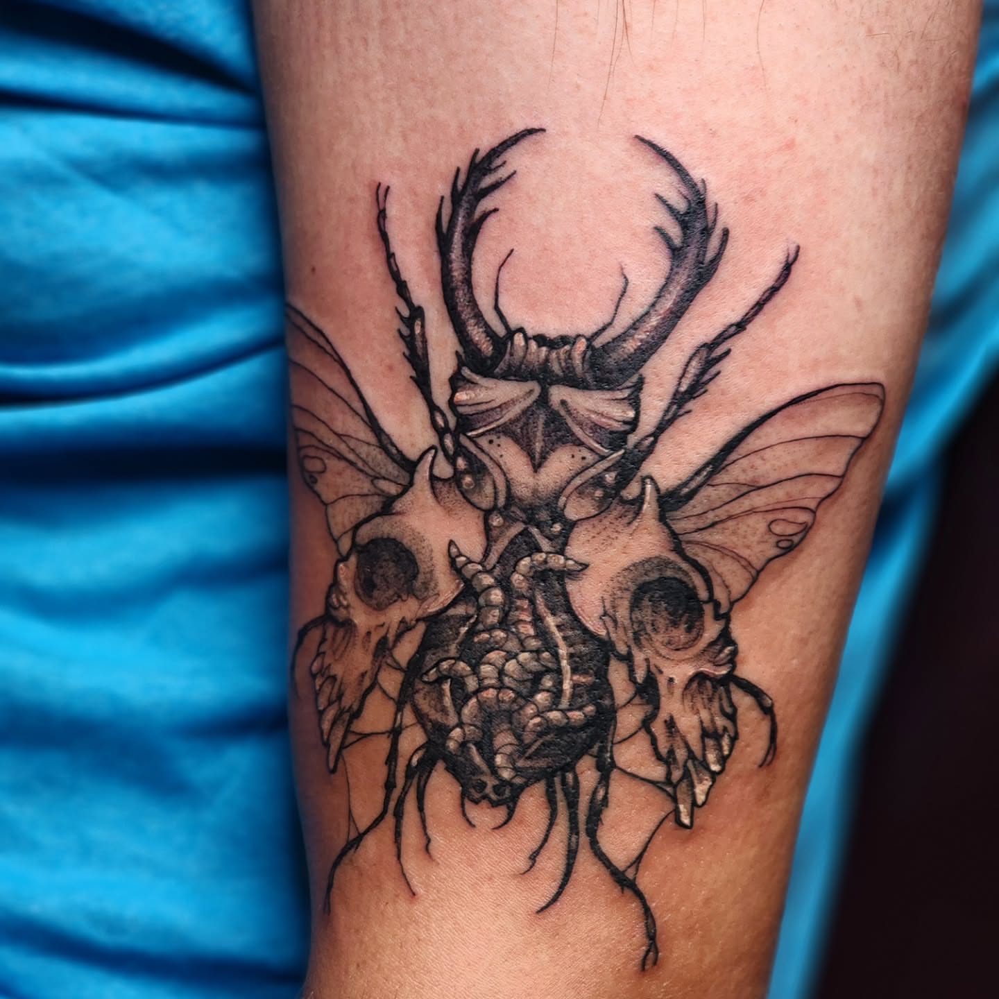 Tattoo by @401tattoo — black_and_grey, realism