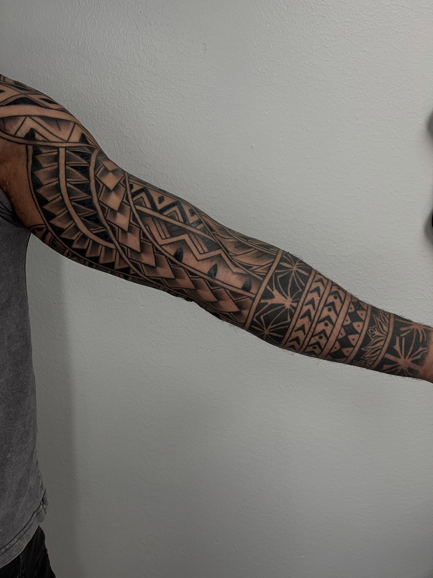 Tattoo by @tattoosbyjordanhunt — tribal, blackwork