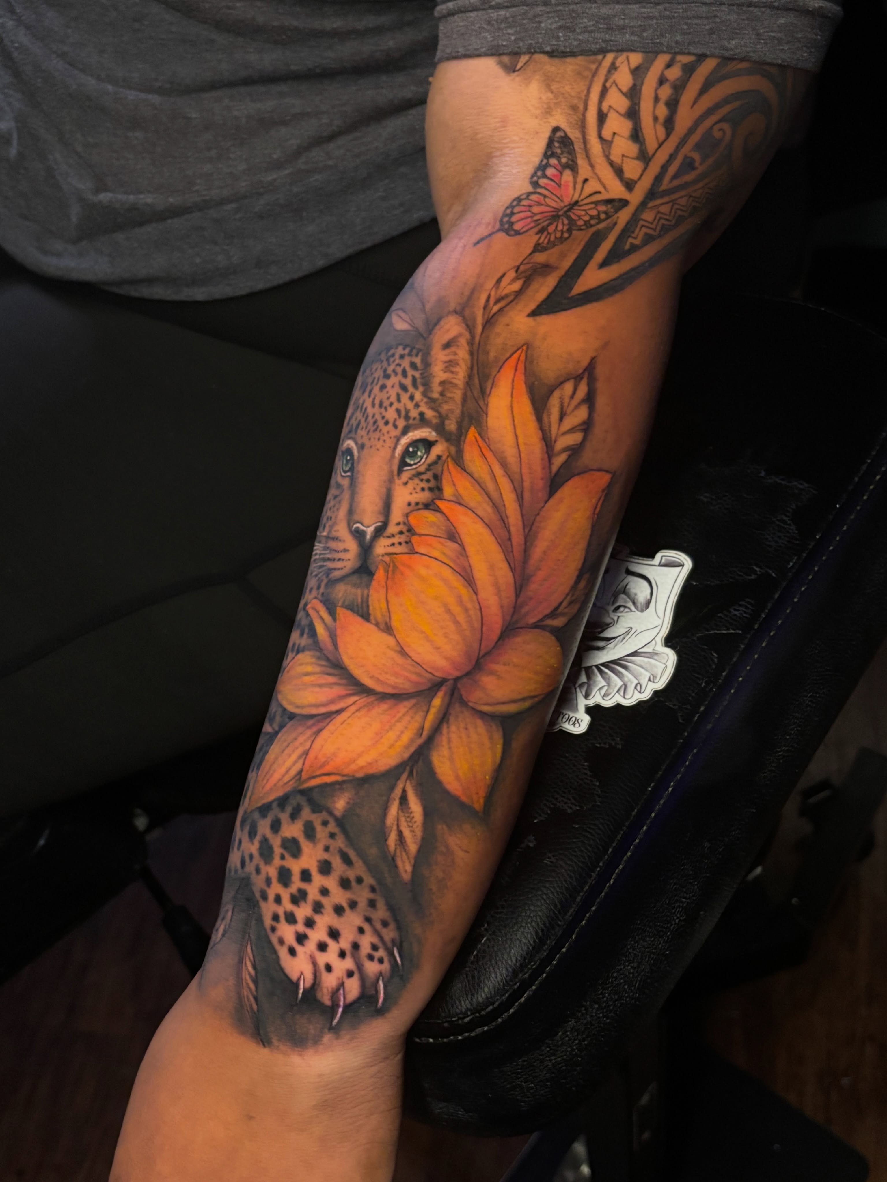 Tattoo by @trktattoos — realism, dotwork