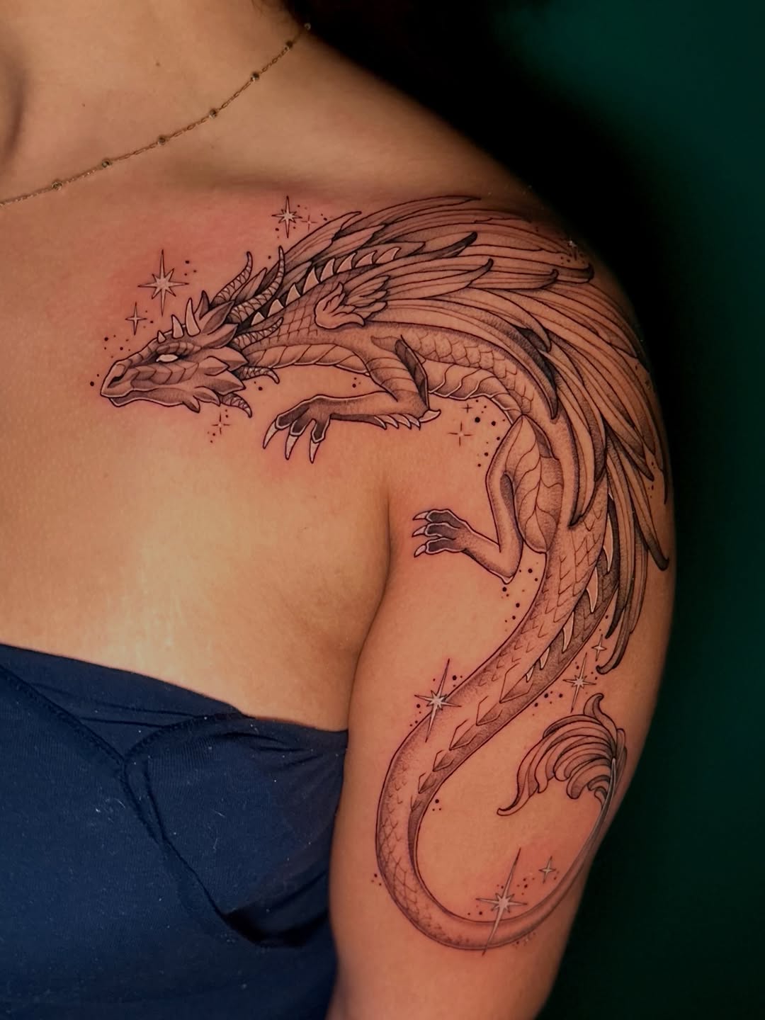 Tattoo by @ghost_art_tattoos — japanese_irezumi, black_and_grey