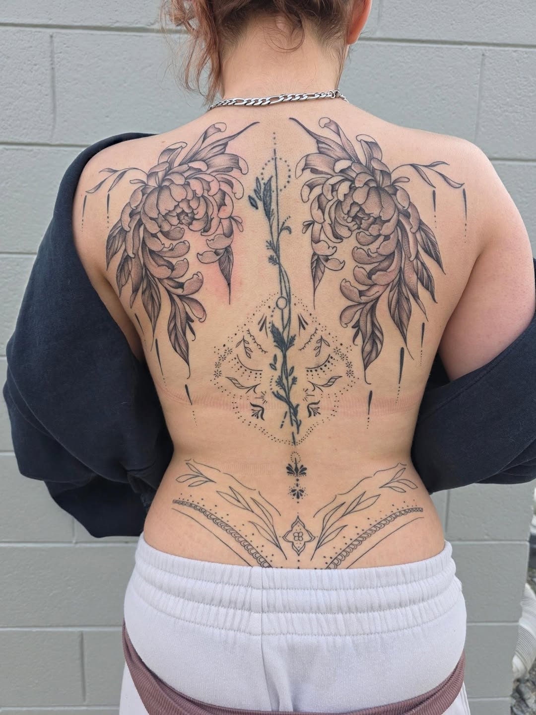 Tattoo by @shades_of_maggie — black_and_grey, ornamental