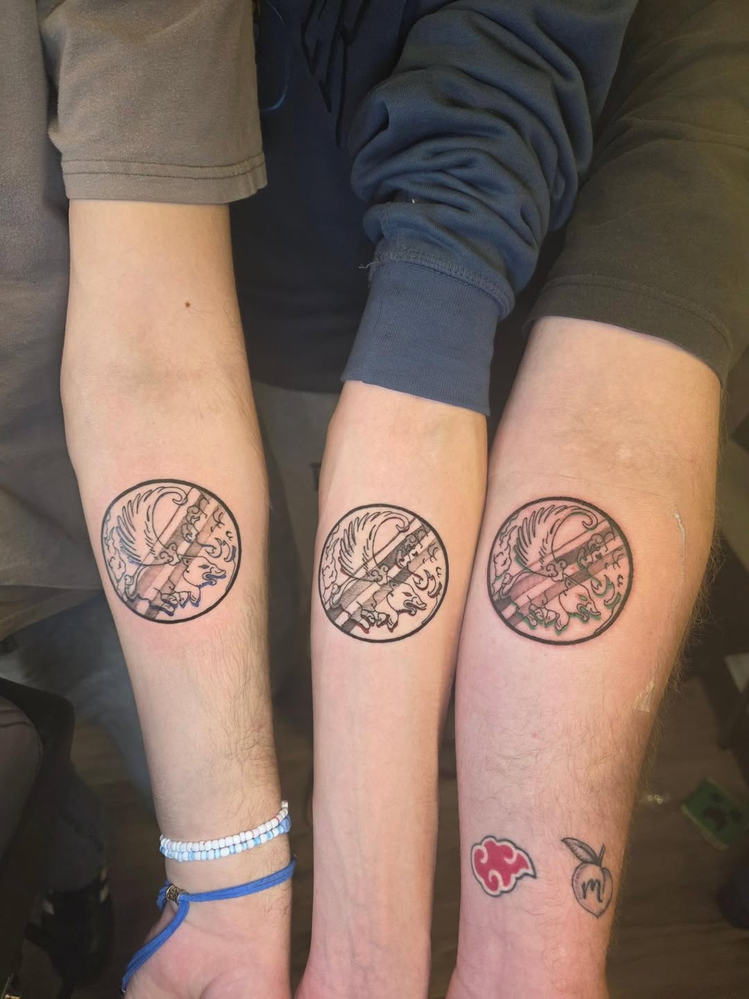 Tattoo by @shades_of_maggie — black_and_grey, geometric