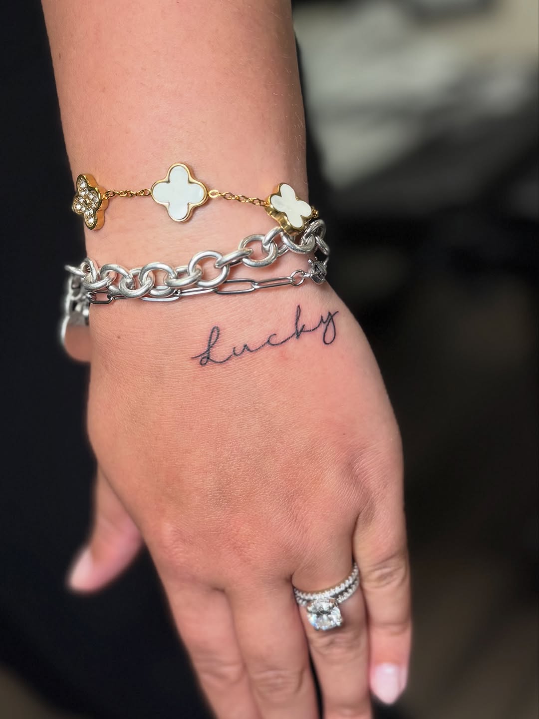 Tattoo by @coreychav.tattoos β lettering_script, fine_line