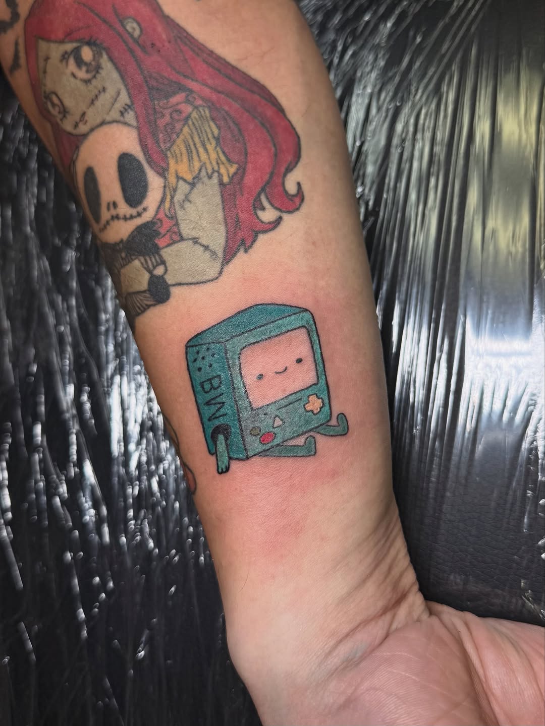 Tattoo by @coreychav.tattoos β anime